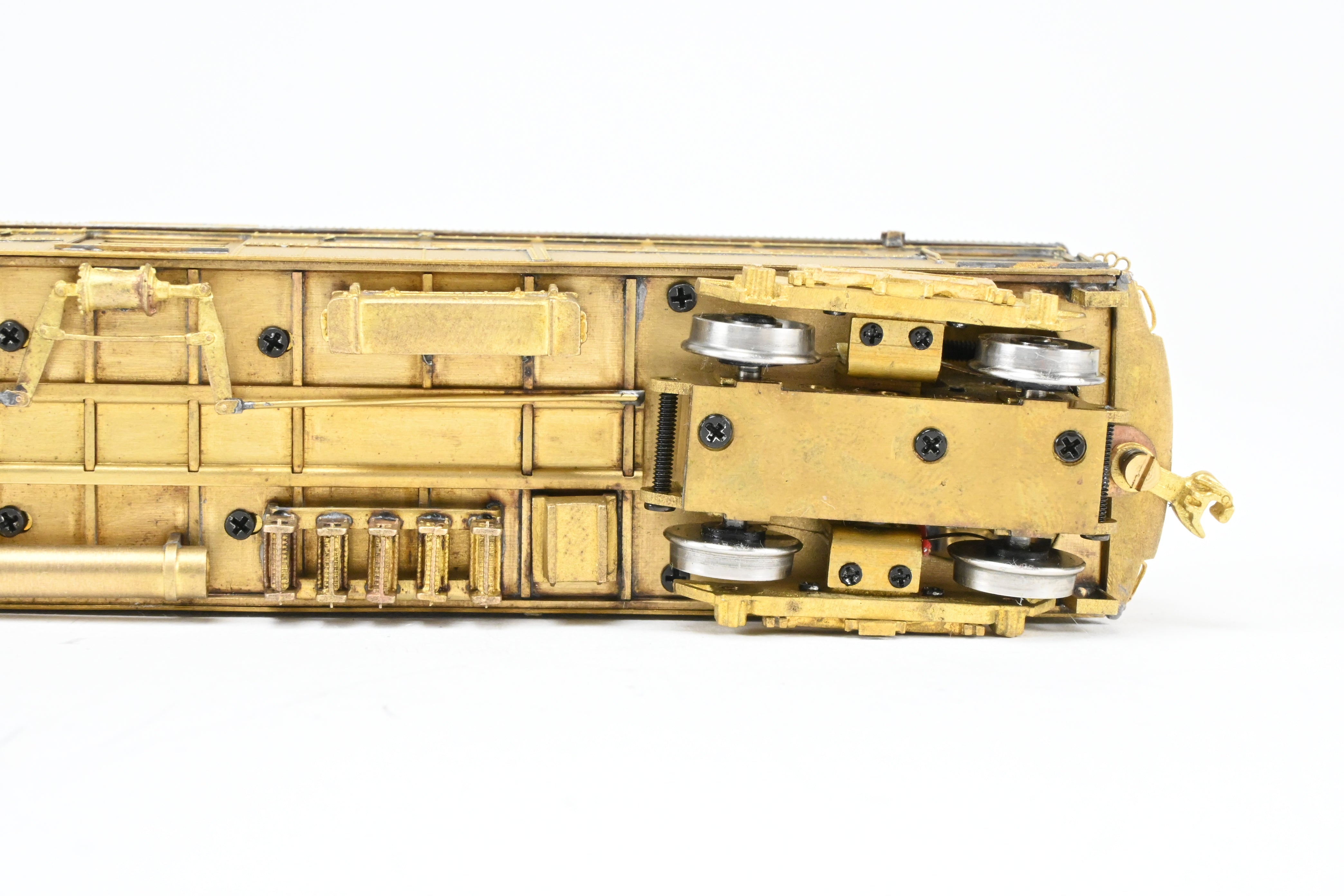 HO Scale Brass Model Train Set - MTS Imports CTA Chicago Transit Authority Modified 4001 - 4250 Series Elevated Cars Two - Car Set