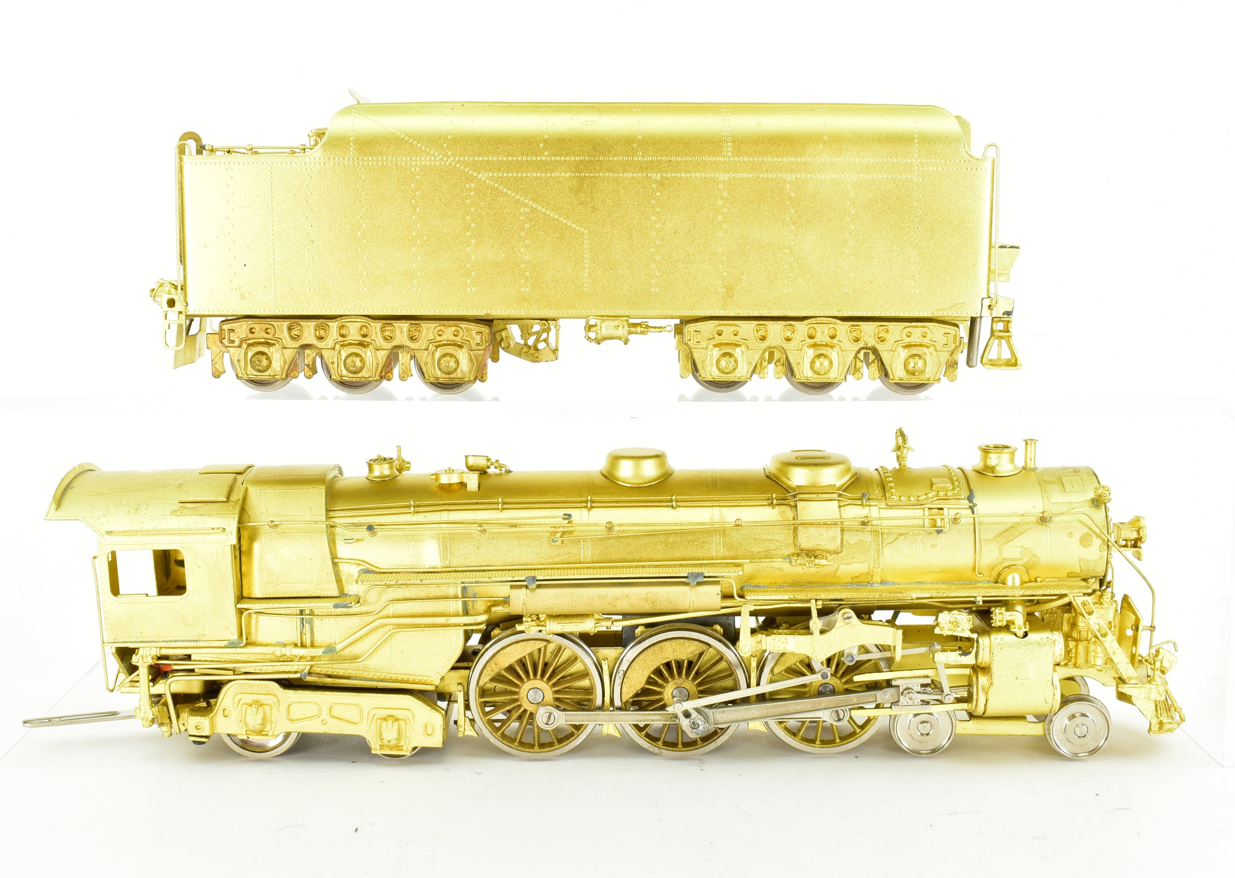 HO Brass Sunset Models NYC - New York Central J-1e 4-6-4 Hudson #5344, Well-Serviced