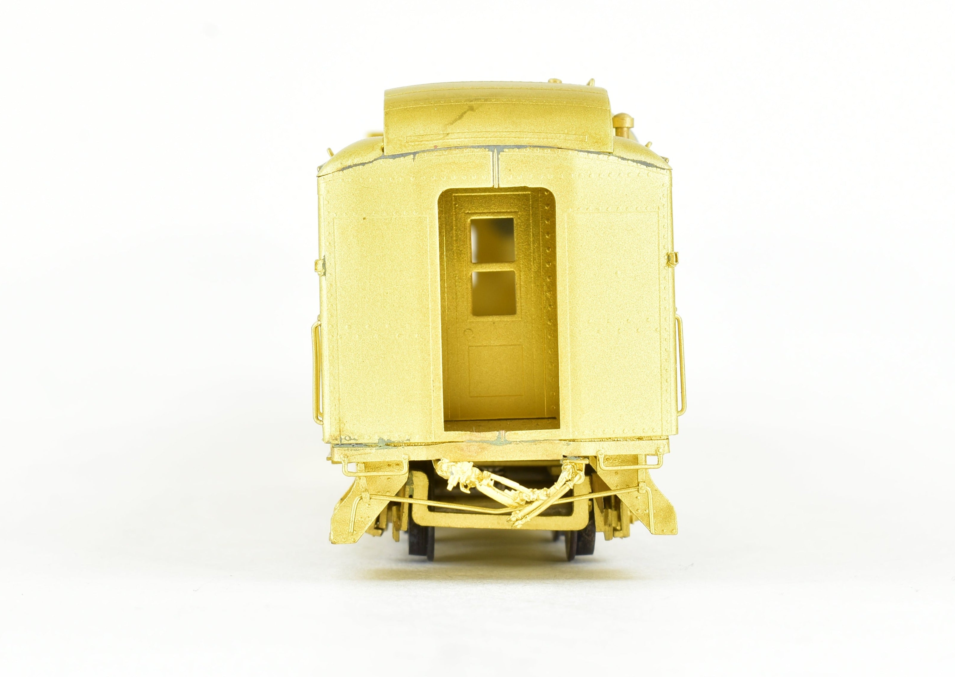 HO Scale Brass Model of ATSF - Santa Fe Heavyweight Chair Car With A/C in the 3050 - 3069 Series by Pecos River Brass