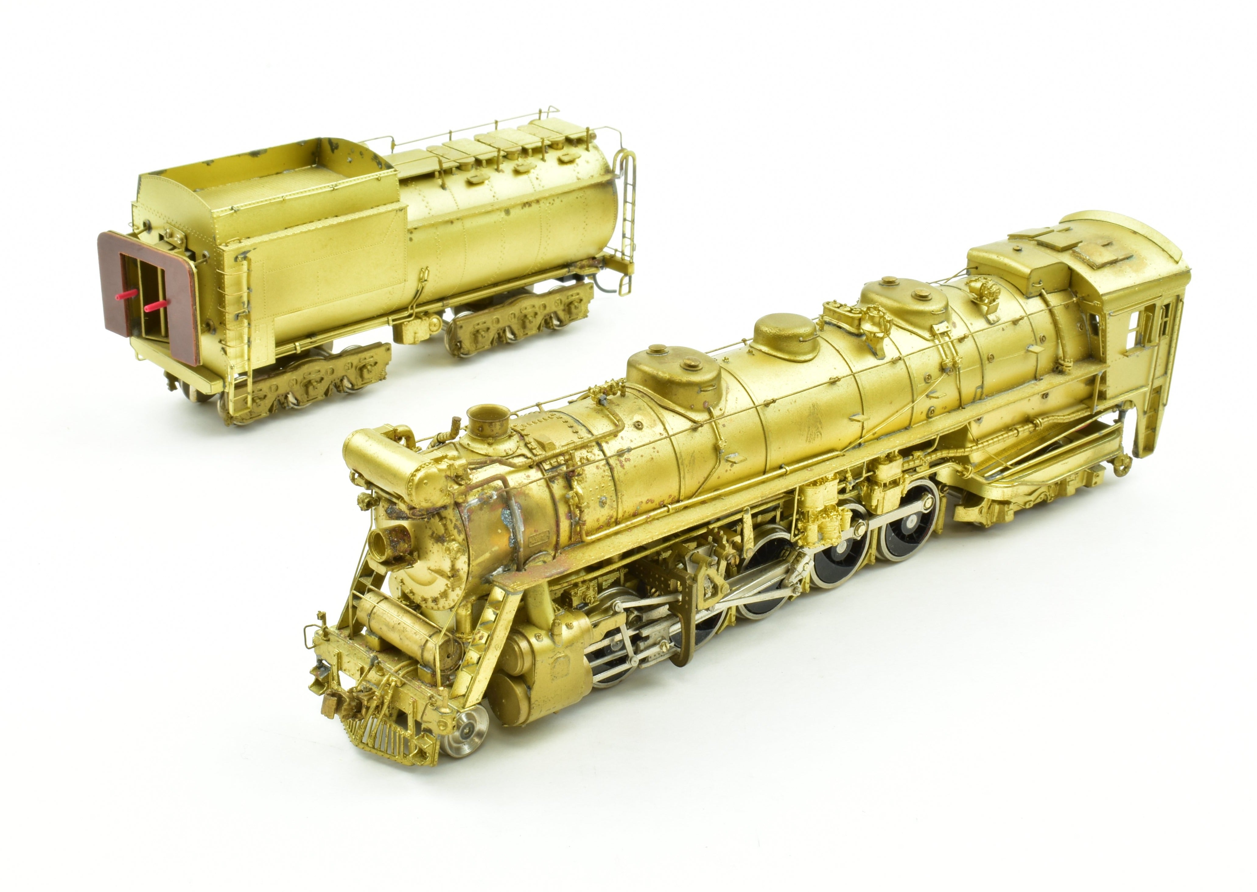 HO Scale Brass PFM Samhongsa Central Vermont T-3a 2-10-4 Model