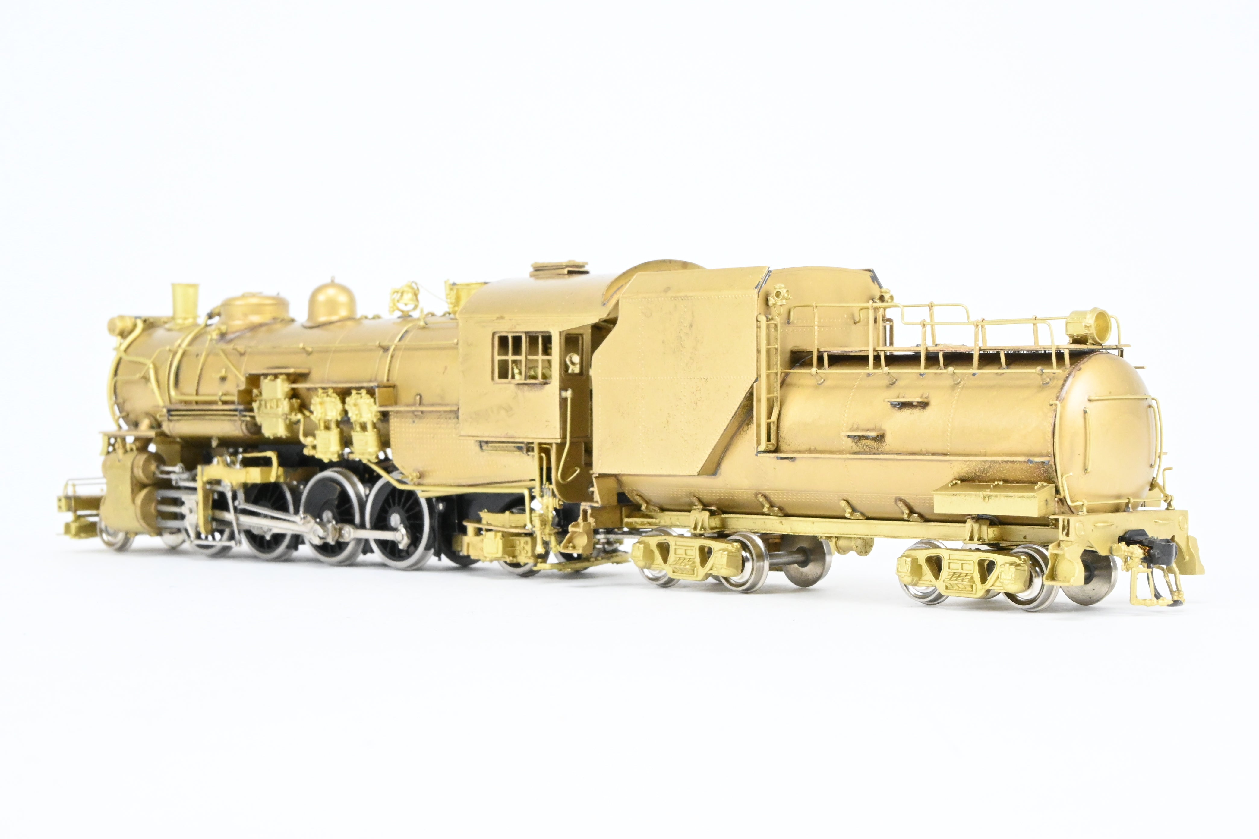HO Scale Brass Nickel Plate Products (NPP) Erie Railroad N-1 Class 2-8-2 Mikado Steam Locomotive Model - Version 2