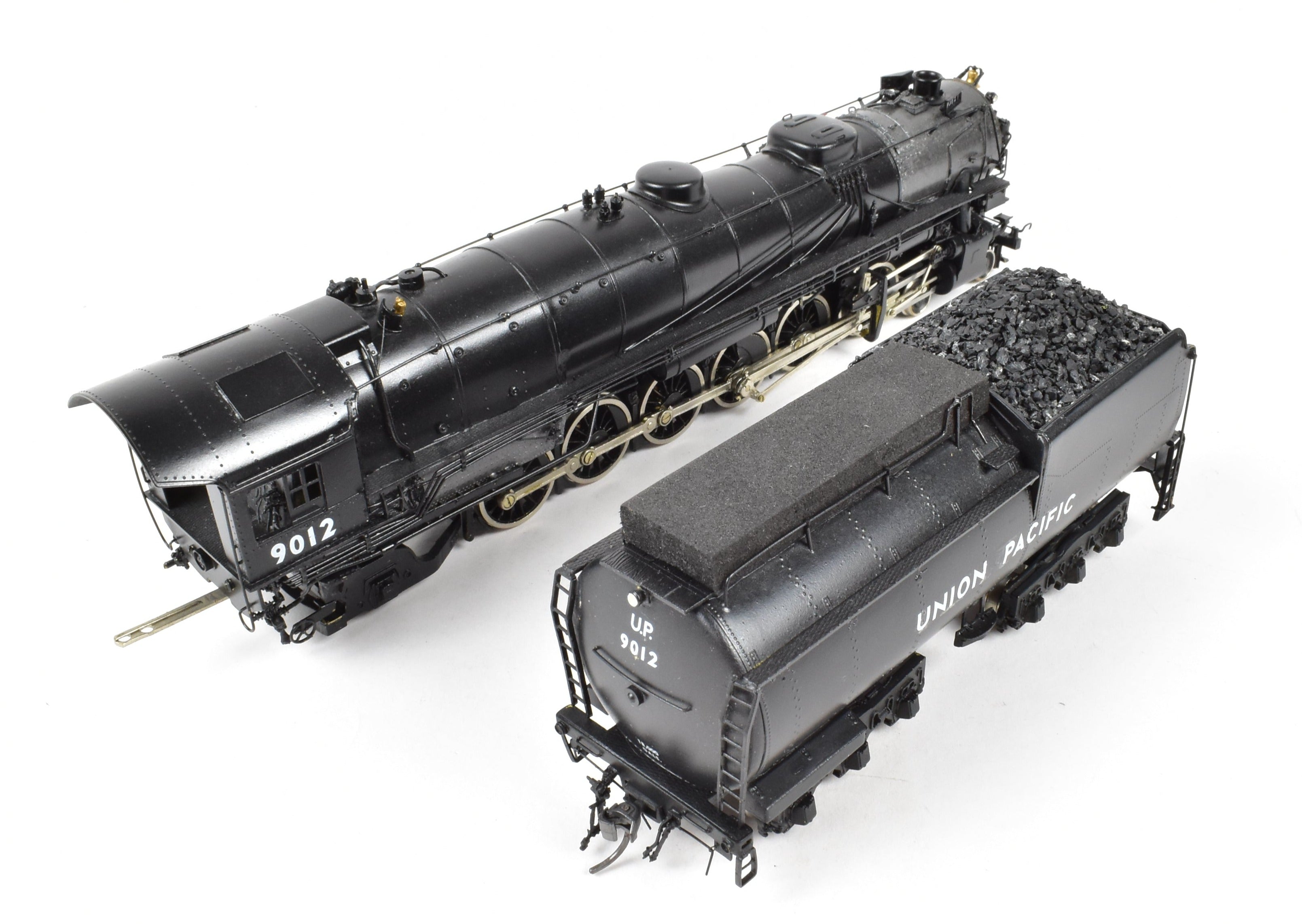 HO Brass Sunset Models UP - Union Pacific 9000 4-12-2 Custom Painted Engine #9012