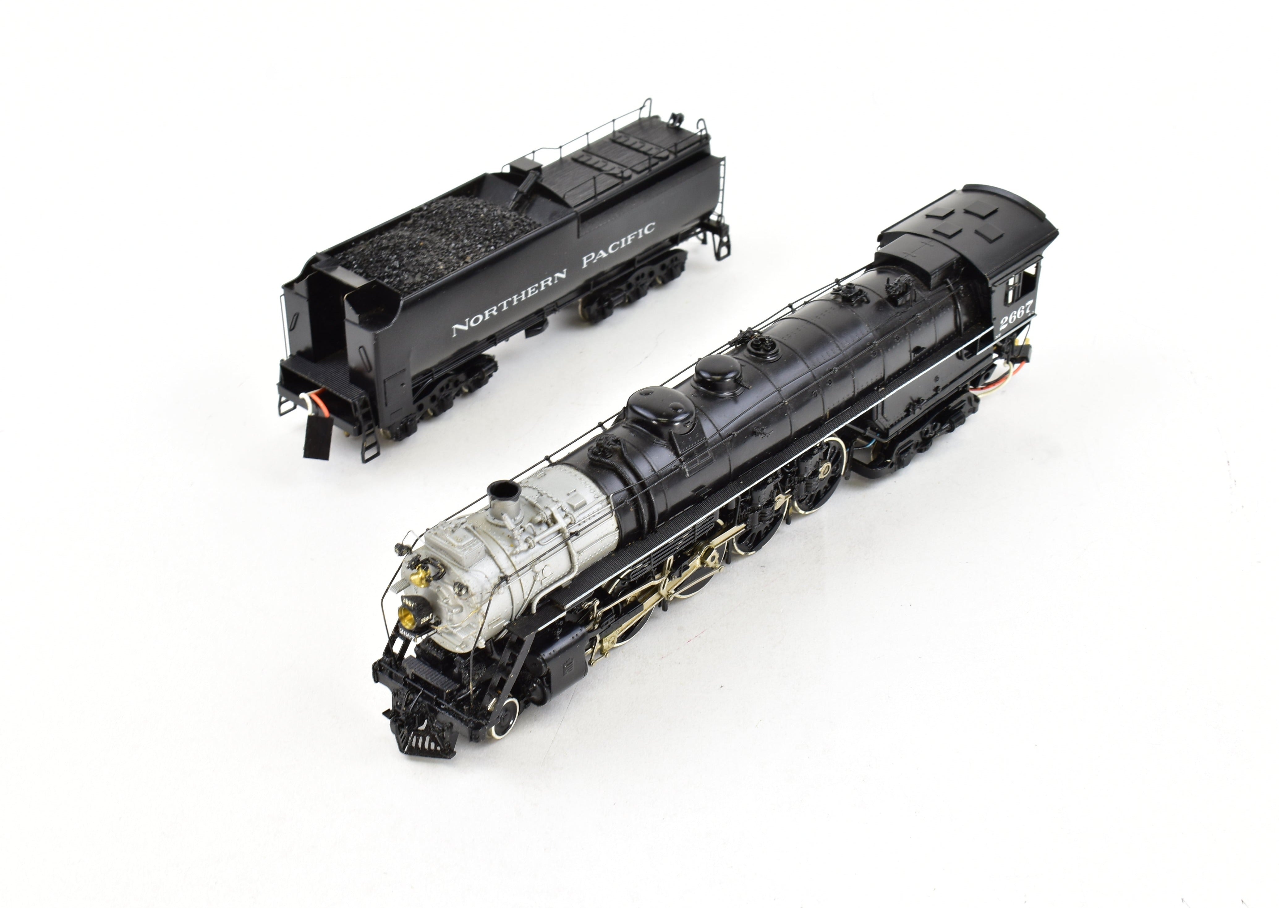 HO Scale Brass PFM Model Train - Fujiyama NP - Northern Pacific 4-8-4 Class A-3 1972 Run with PFM Sound, CP No. 2667
