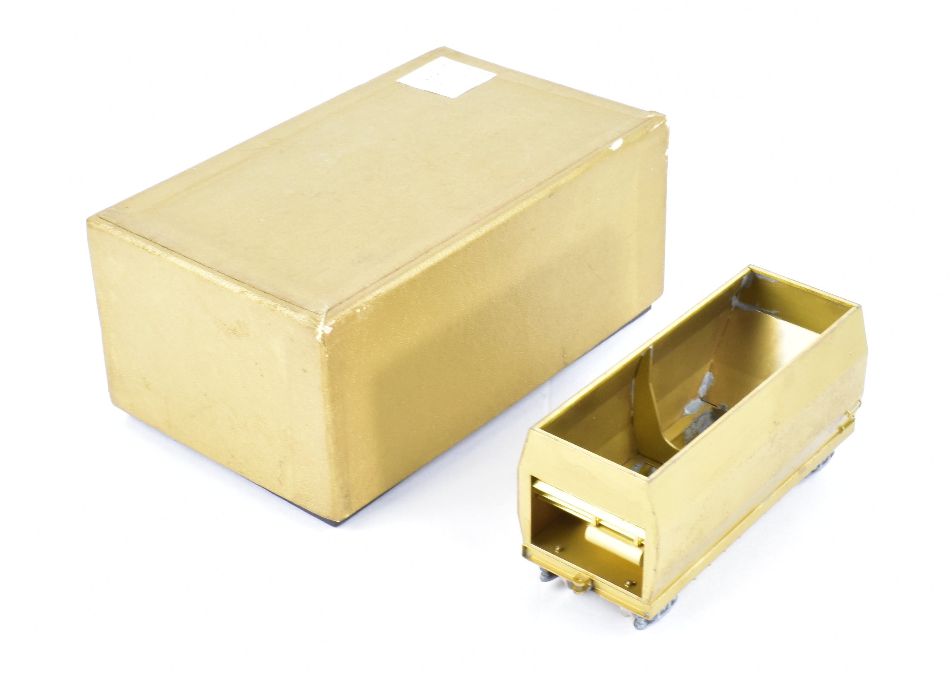 HO Brass 4-Unit Articulated Hopper Cars: NWSL & SOU Railway Models