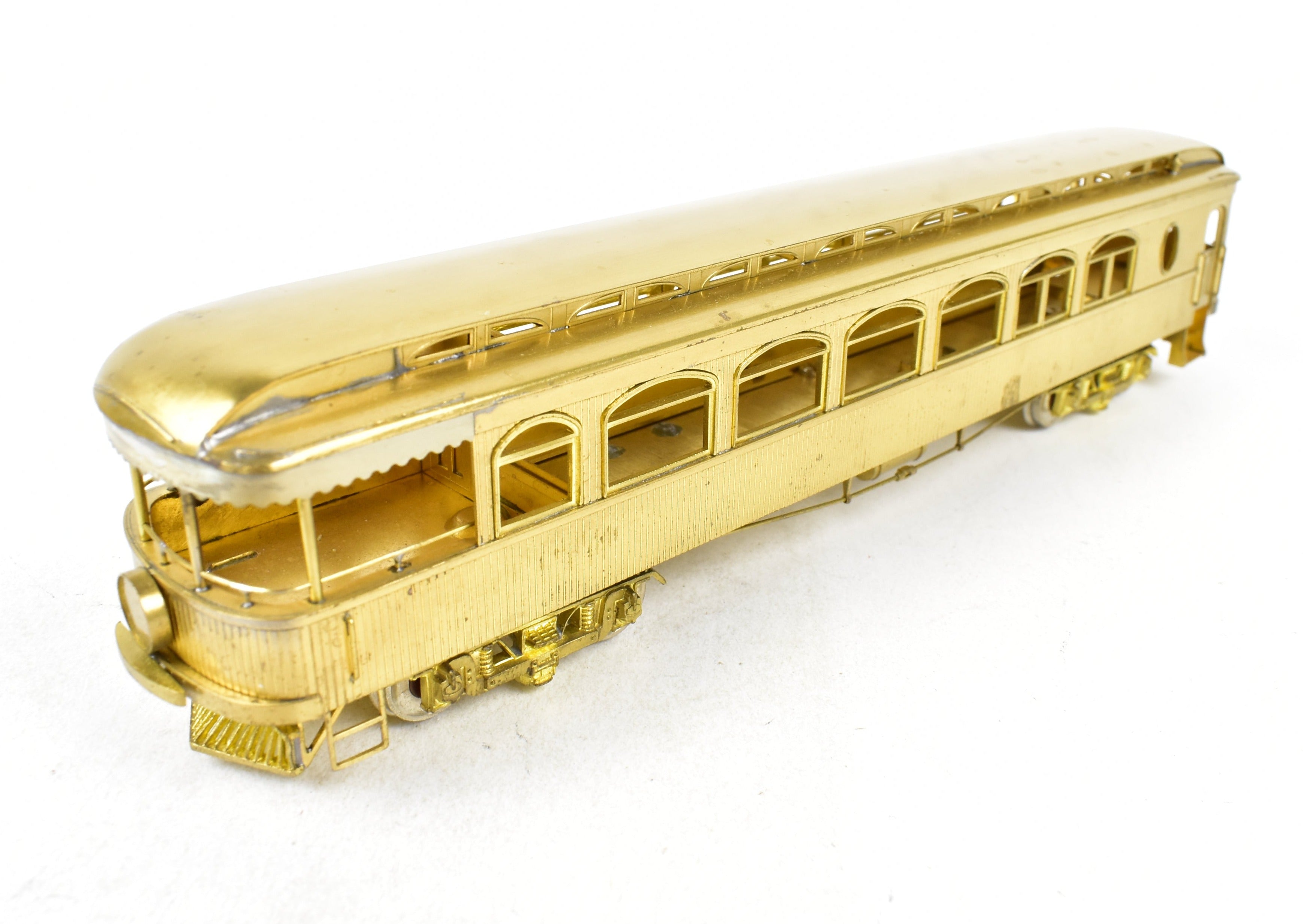HO Scale Brass Suydam Sacramento Northern Niles Wood Interurban Parlor Car Model - Bidwell Version
