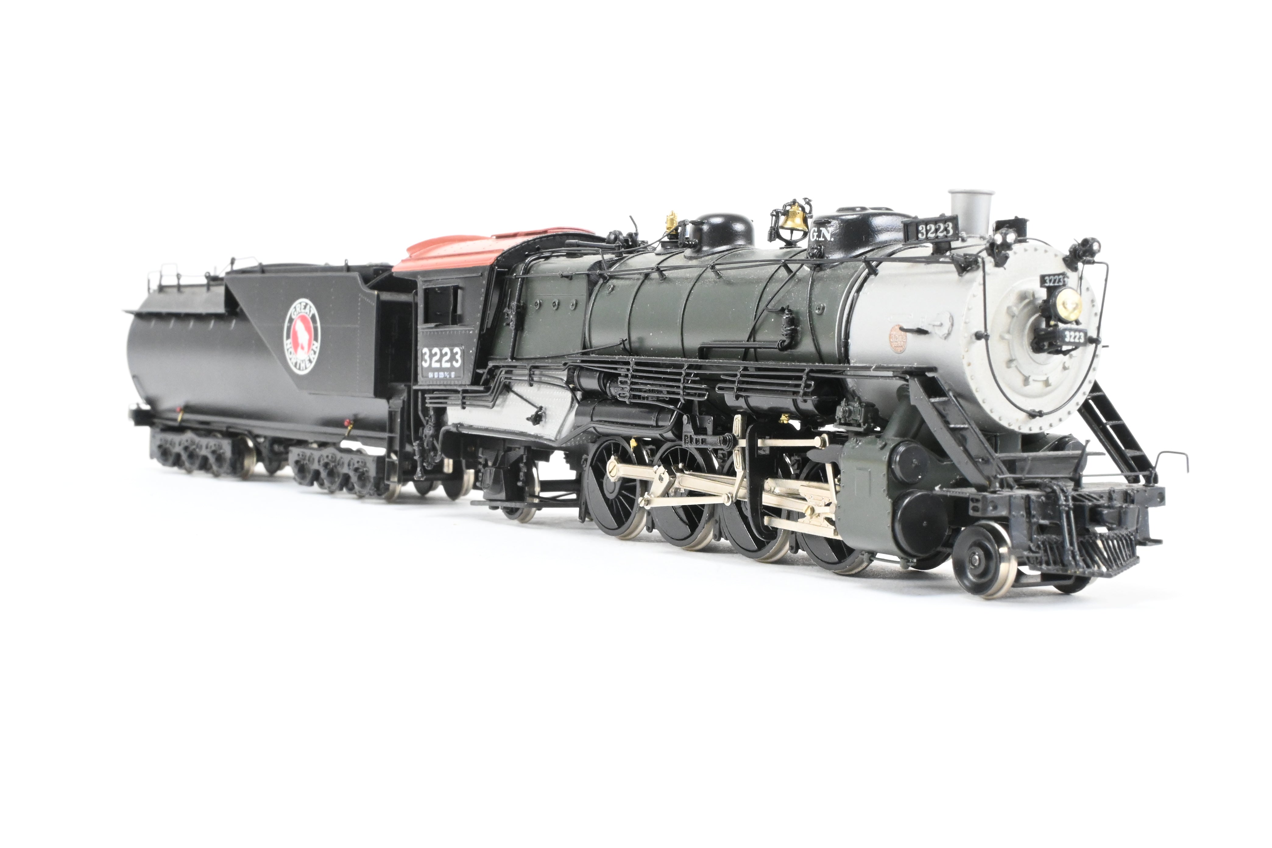 HO Scale Brass Great Northern 2-8-2 Class O-4 Pro-Painted Sunset Model