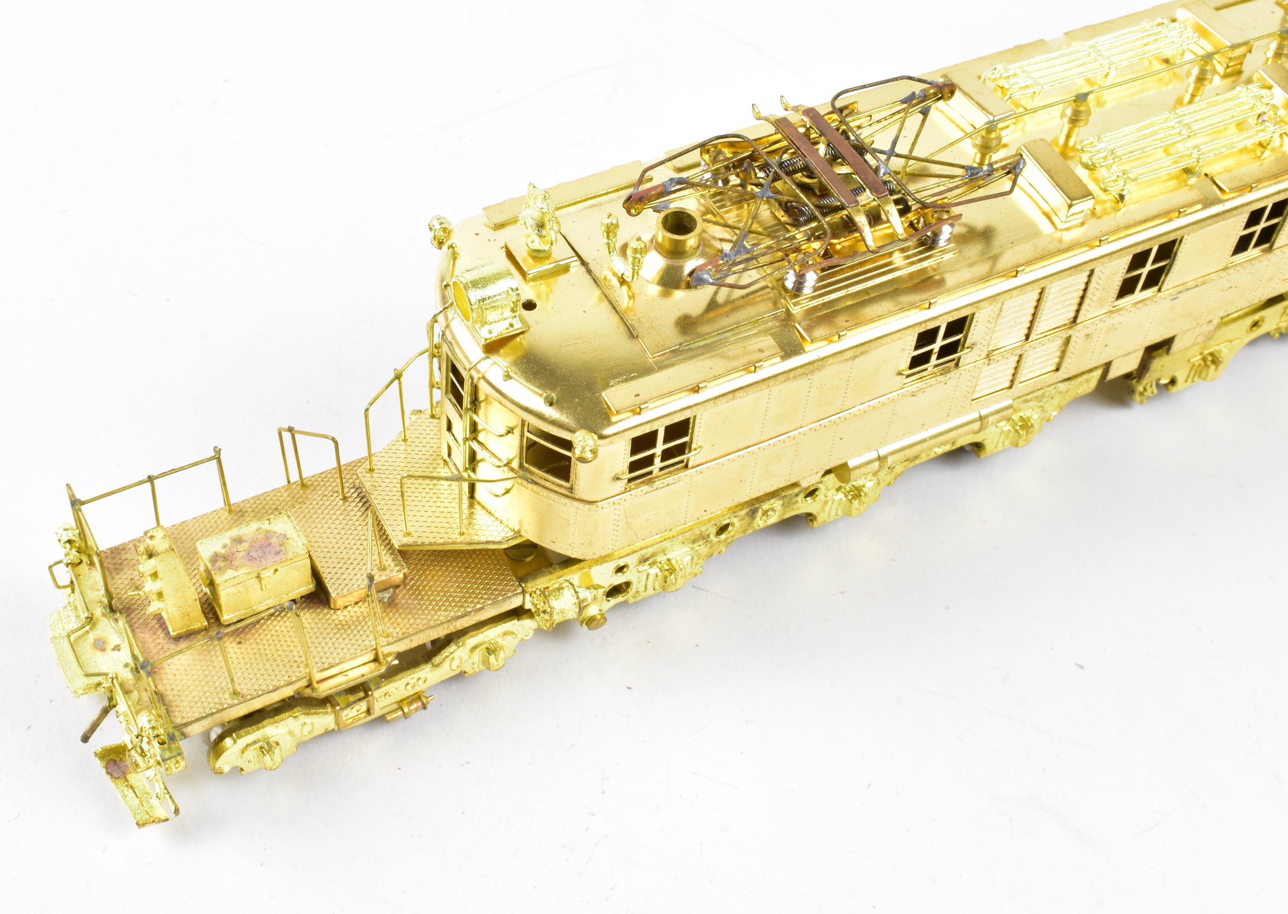 HO Scale Brass Model Electric Engine - Model Engineering Works CUT - Cleveland Union Terminal P-1A, a Collectible Train Model from 1969