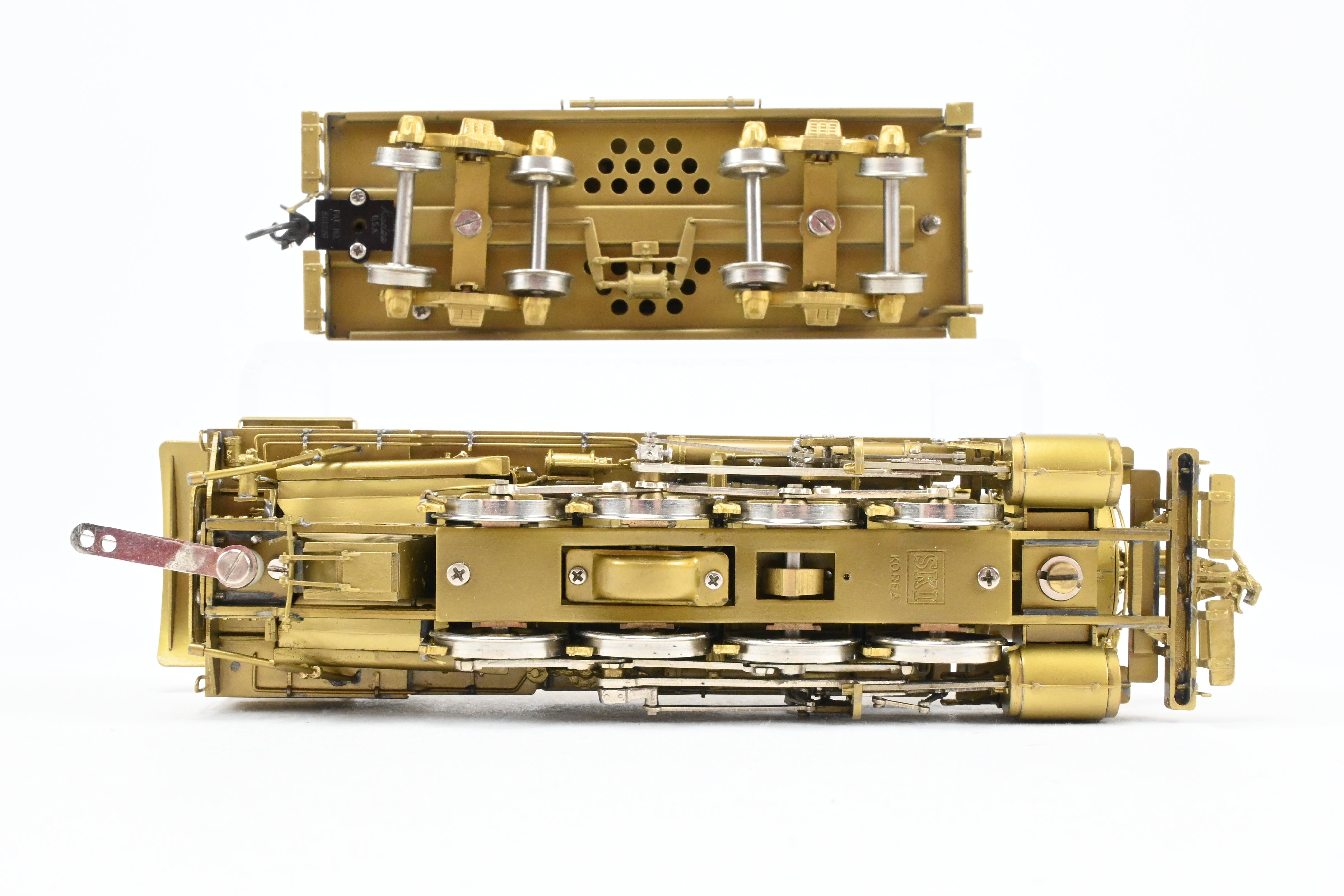 HO Scale Brass MTS Imports NYC Unpainted New York Central U-2d 0-8-0 Switcher Locomotive