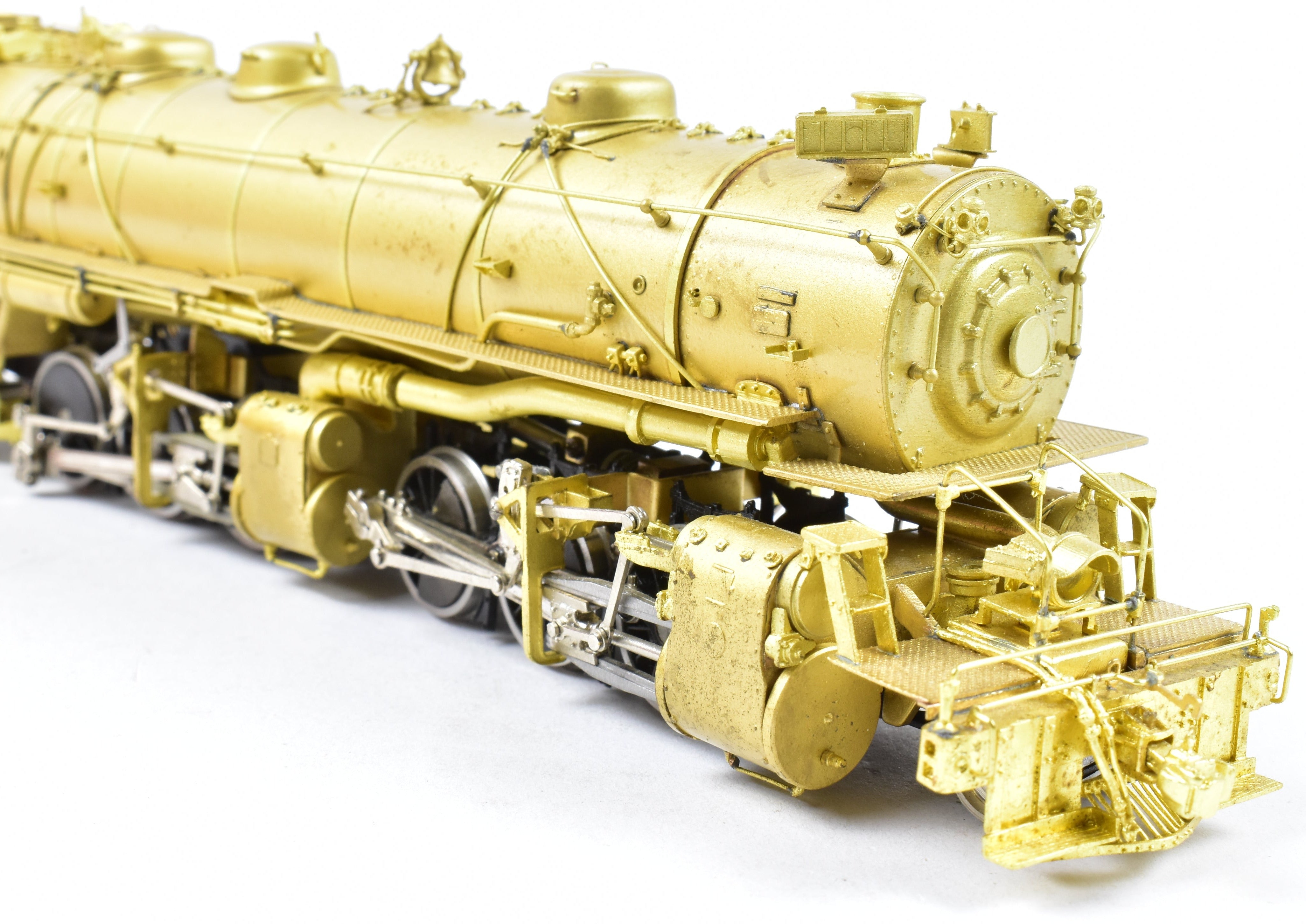 HO Scale Brass Nickel Plate Products - Southern Pacific 2-6-6-2 MM-3 Model Train with Nickel Plating