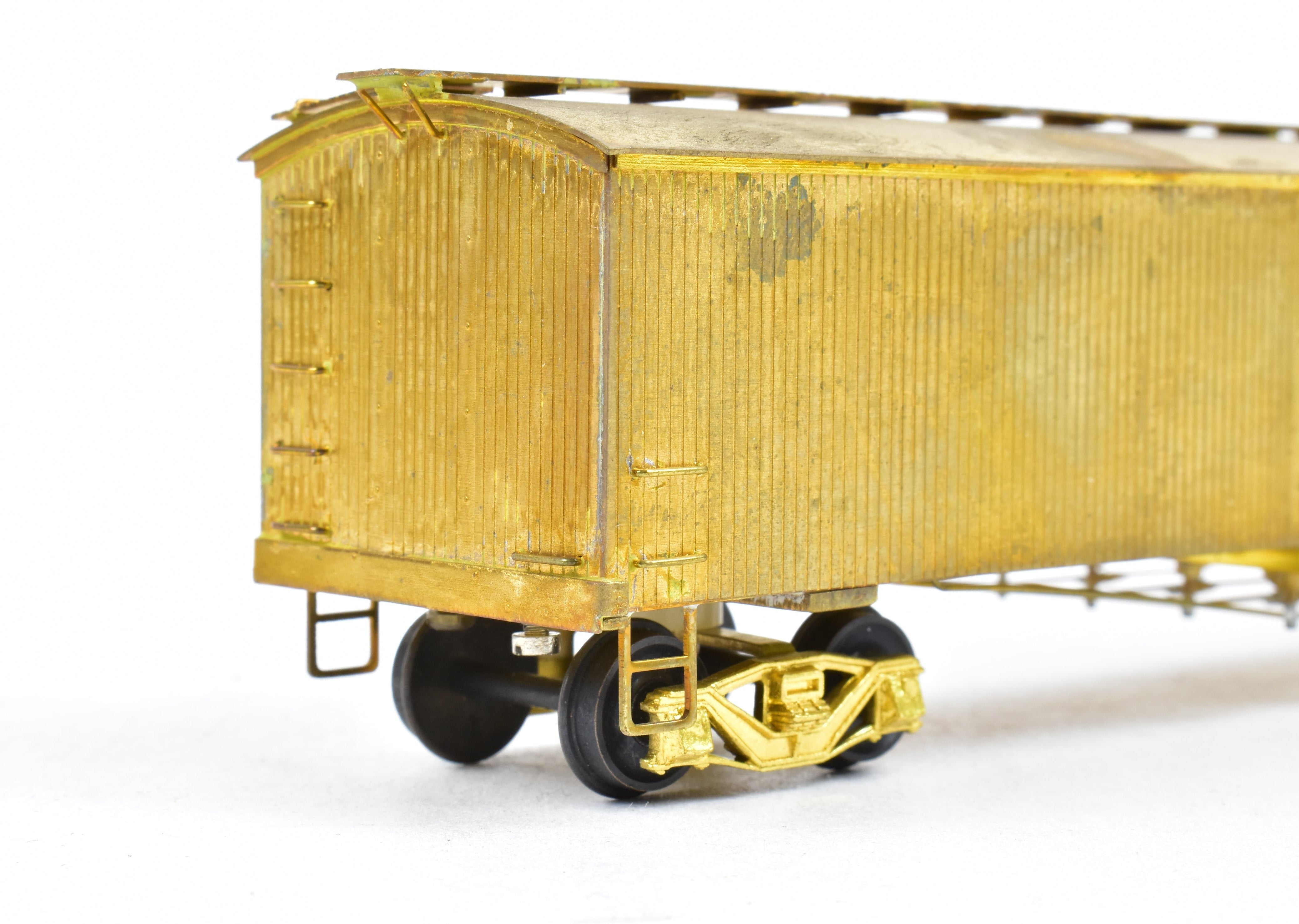 HO Scale Brass Nickel - Plated New York Ontario & Western Milk Car Model