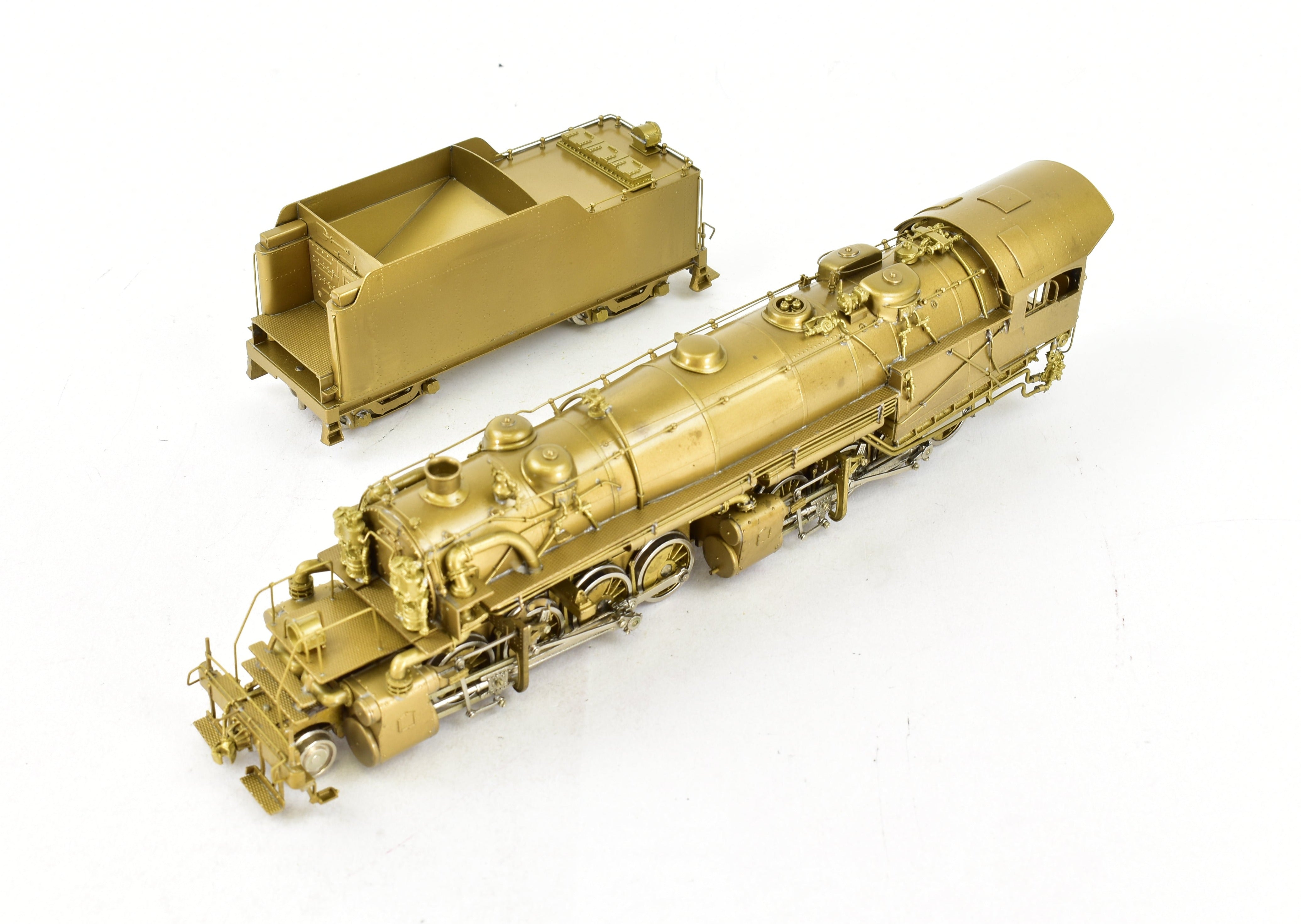 HO Scale Custom Brass Model Train - Reading Lines Class N-1 2-8-8-0 Mallet Rebuilt by NJ Custom Brass