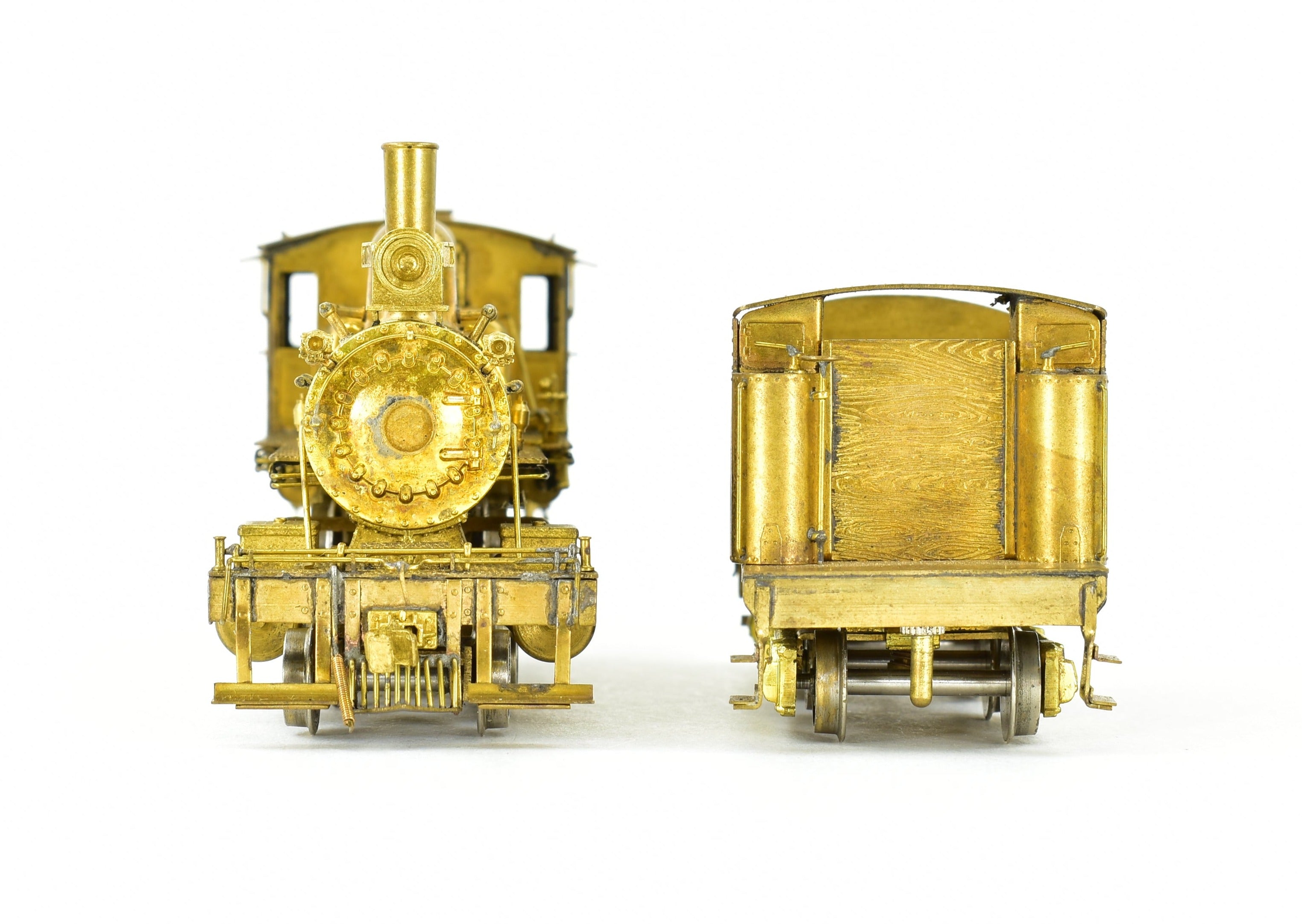 HO Scale Brass Nickel-Plated Model Train - CB&Q - Burlington Route K-2 4-6-0 Ten Wheeler, Produced by Nickel Plate Products