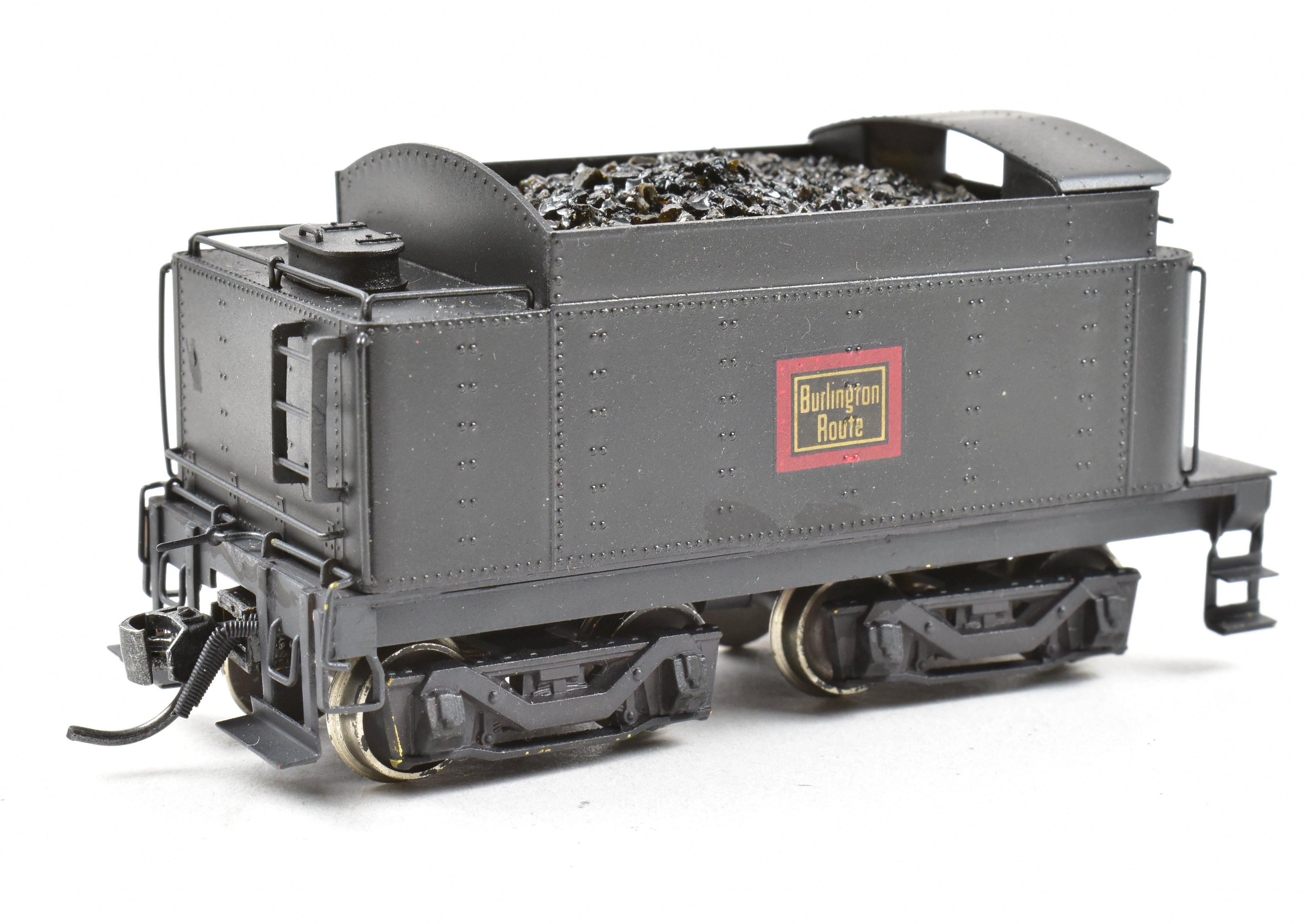 HO Scale Custom Painted Nickel Plate Products CB&Q Burlington Route K-2 4-6-0 Ten Wheeler Brass Model