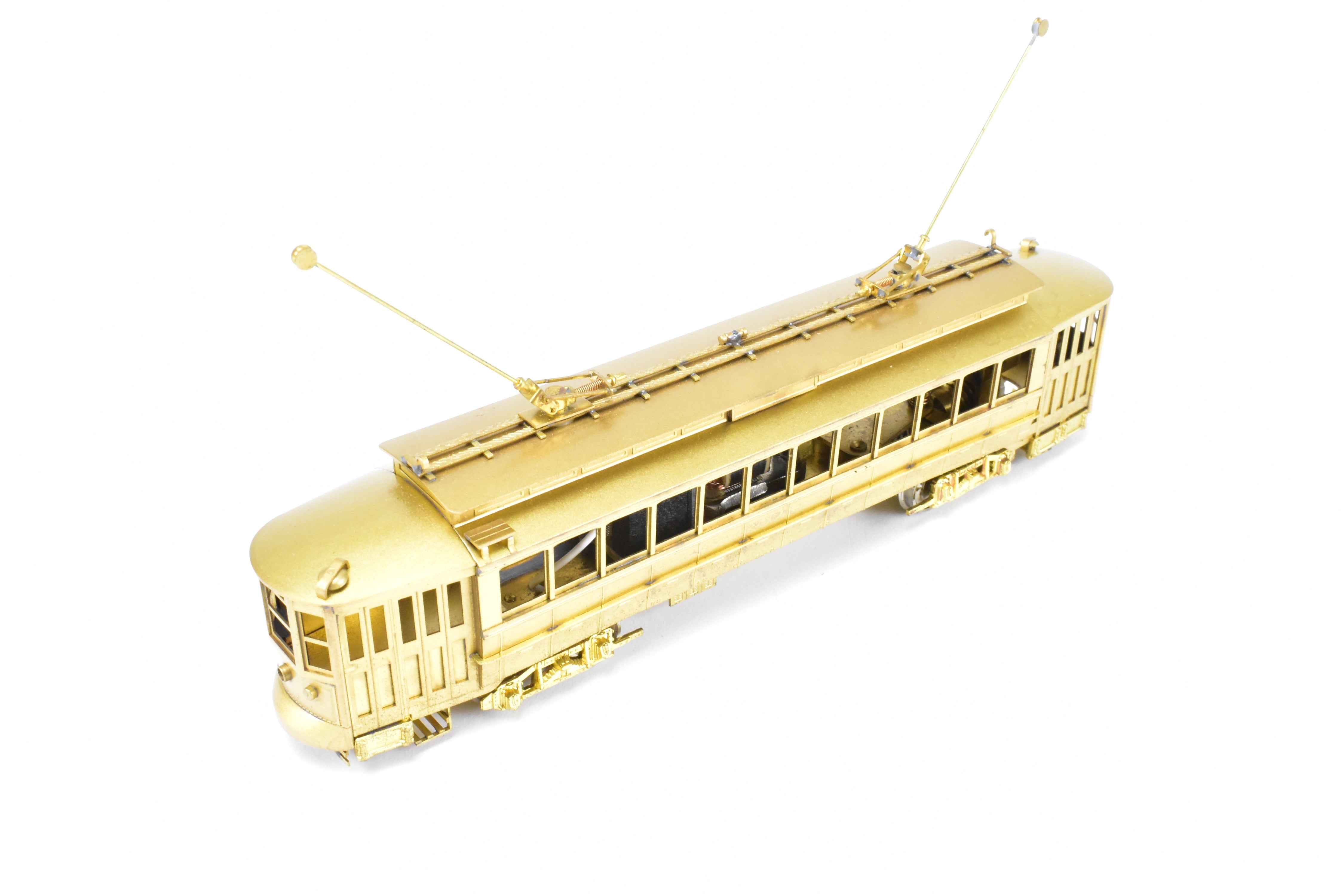 HO Scale Custom Brass TARS Third Avenue Railway System 400 Series Trolley Model - High - Quality HO Brass NJ Imported Collectible