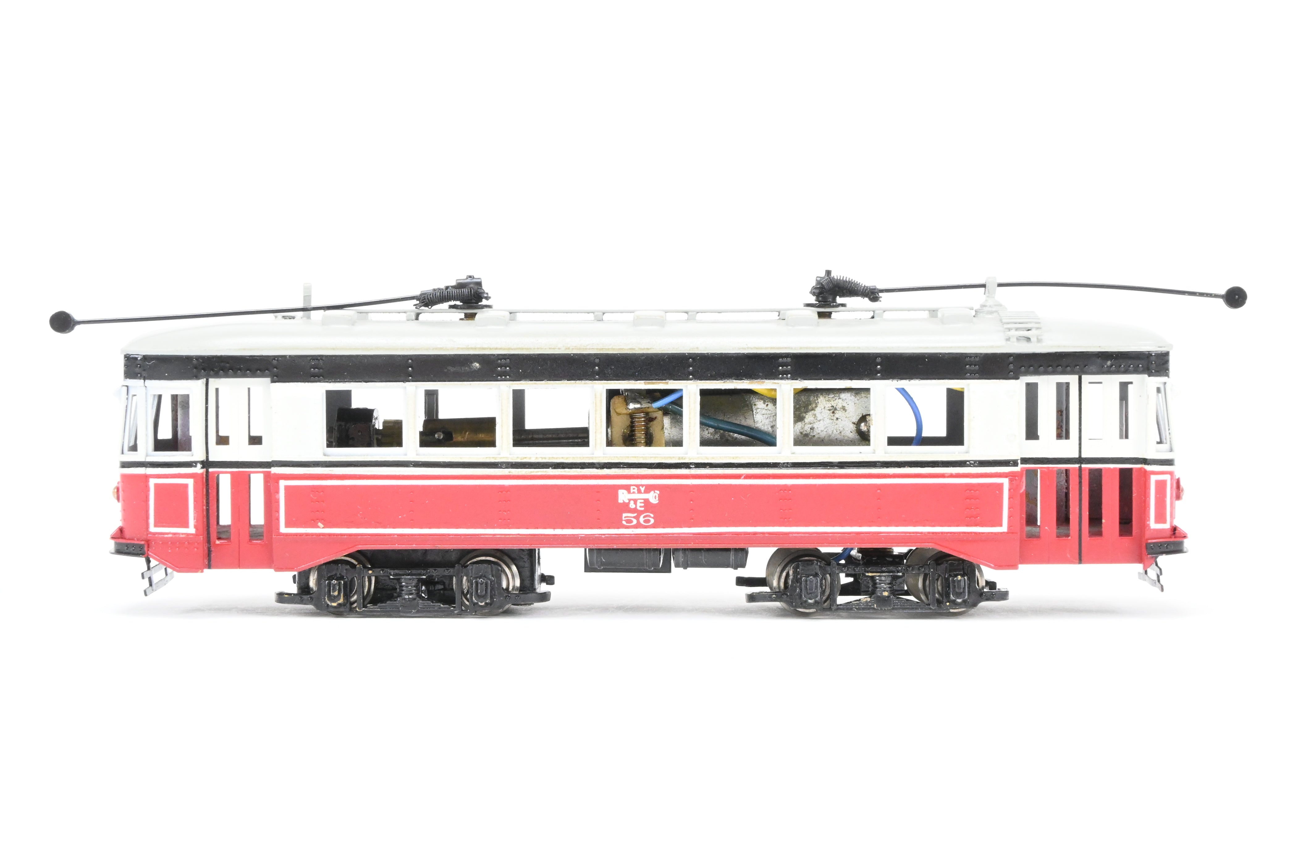 HO Scale Brass Model Train - Northwest Short Line (NWSL) Various Roads 1930 Brill Master Unit for Private Road CP, Representing RY&E No 56