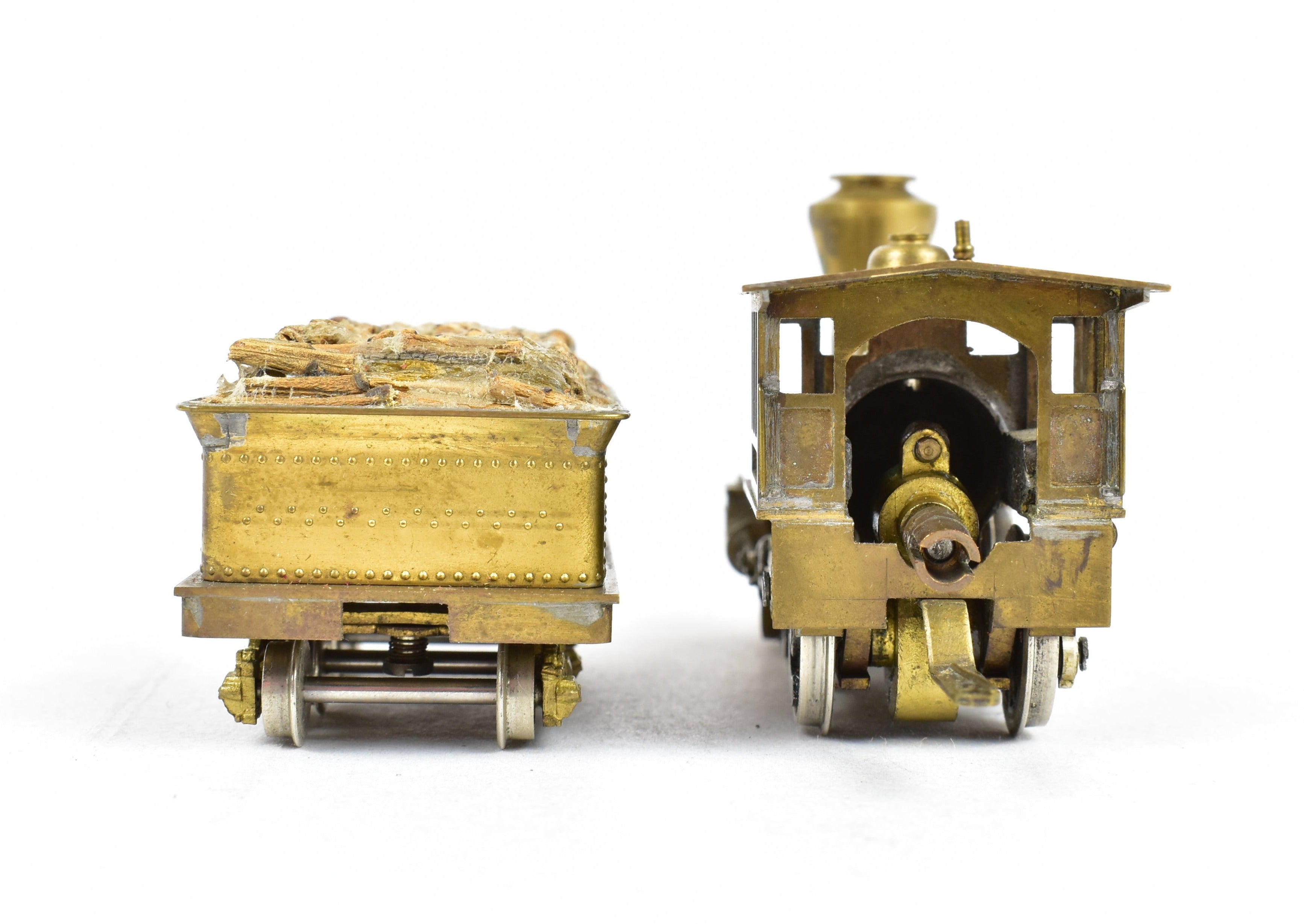 Rare HO Brass M.B. Austin Central Pacific 4-4-0 American Governor Stanford Model