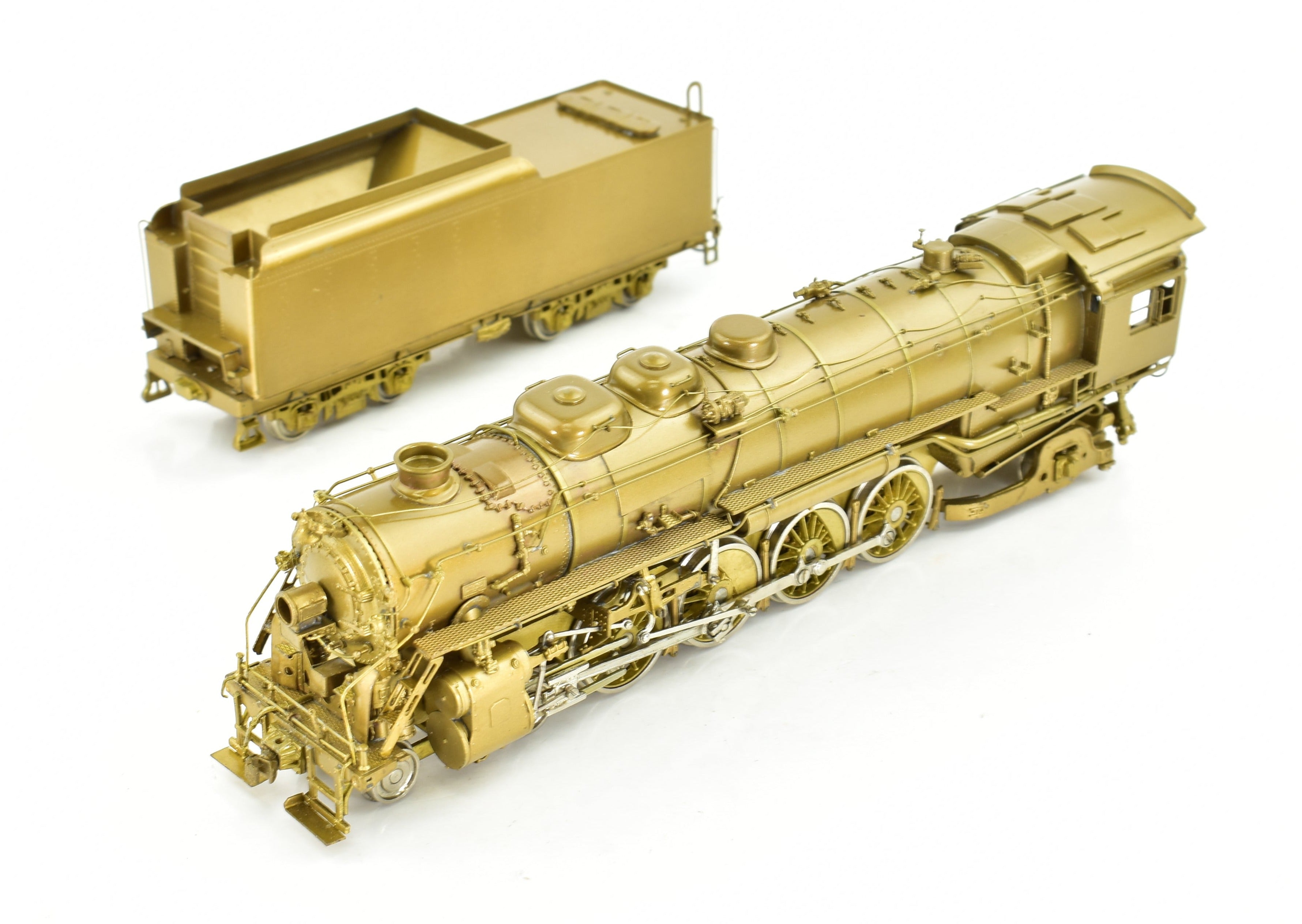 HO Scale Brass Model Train - New York Ontario & Western Class Y - 2 4 - 8 - 2 Custom - Built by KSM for NJ Custom Brass