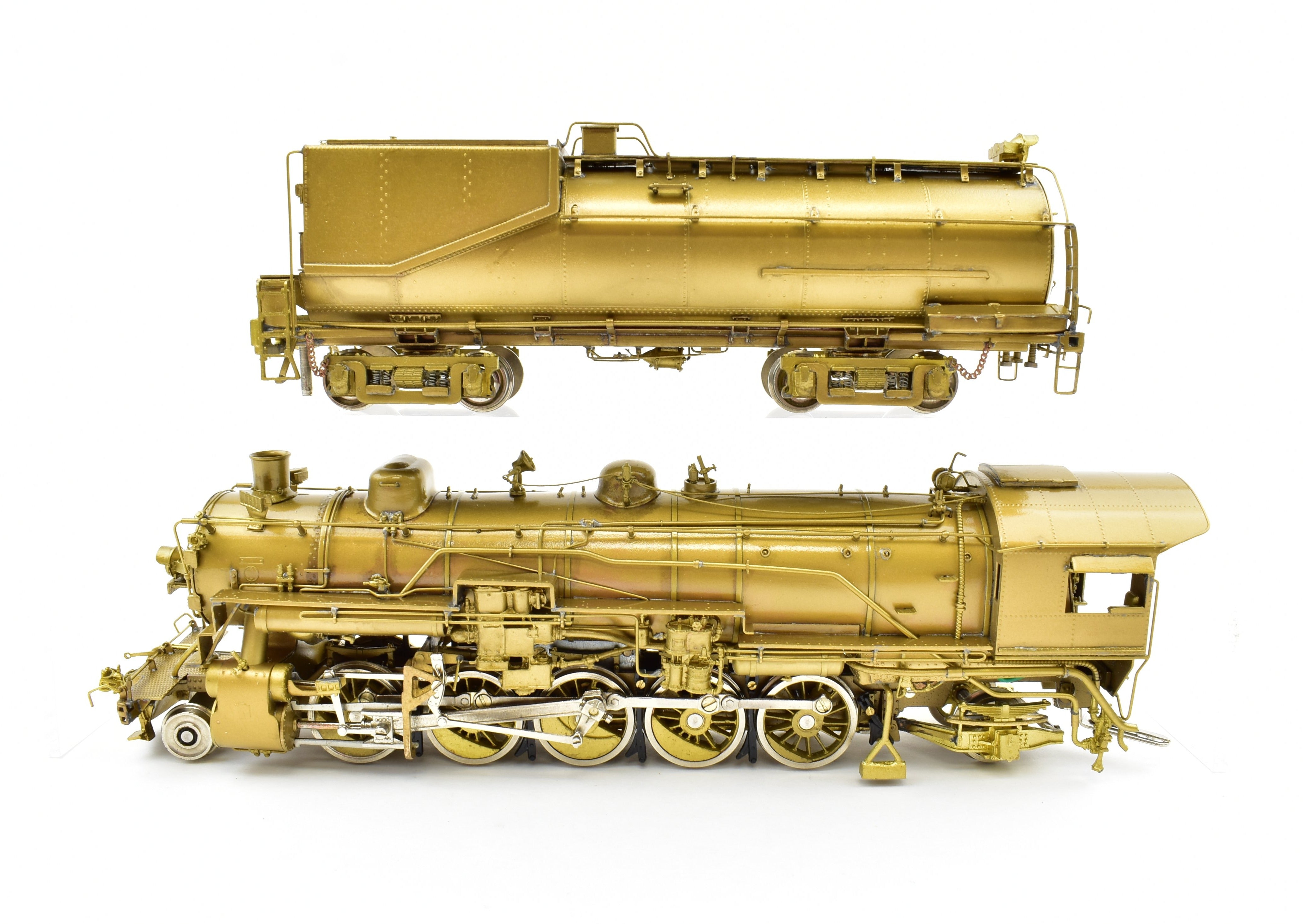 HO Brass Sunset Models SP - Southern Pacific F-1 2-10-2 Elesco Feedwater Heater (As-Is Condition)