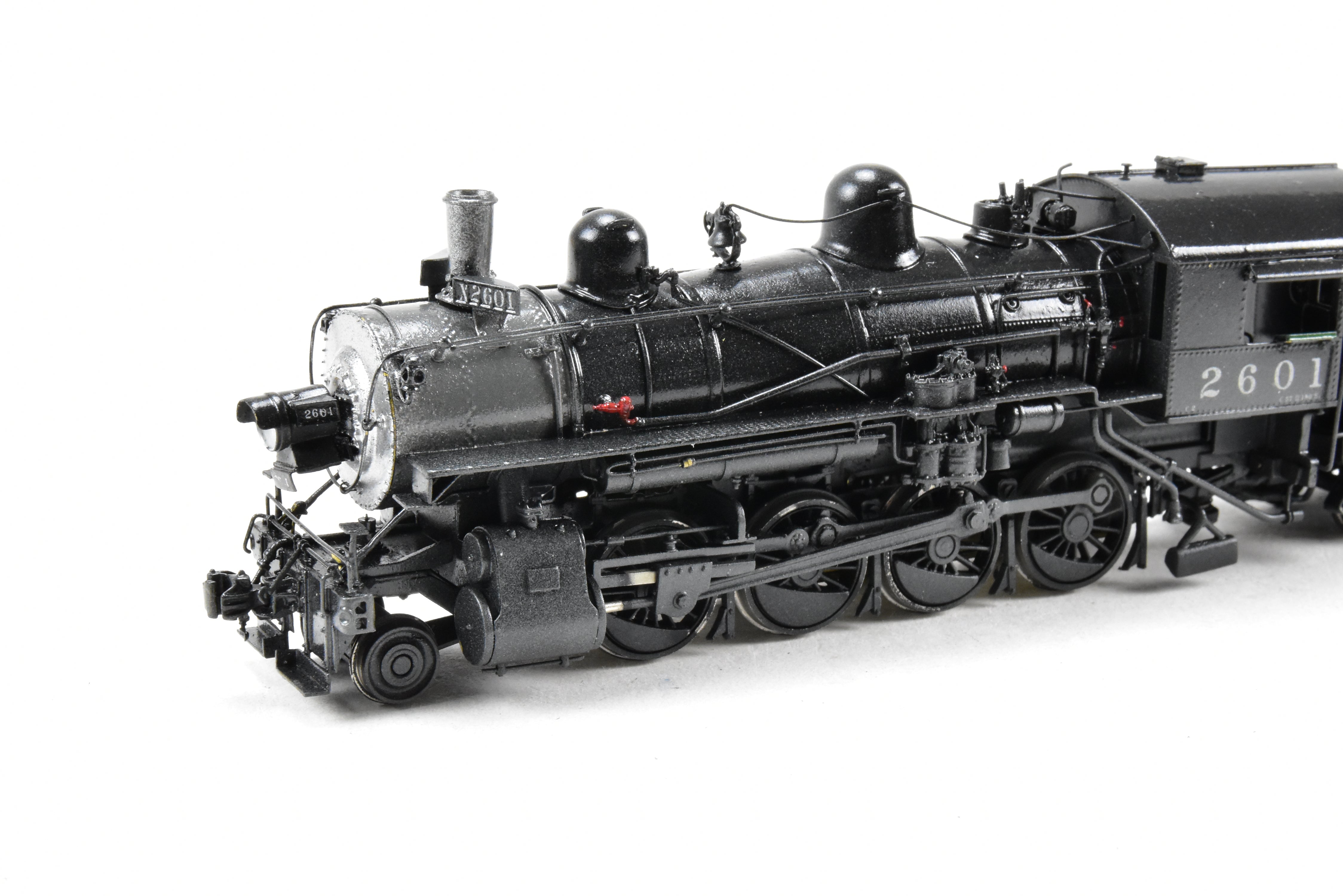 HO Scale Brass Model Train - Southern Pacific Class C - 2 2 - 8 - 0 Oriental Limited with Tsunami DCC and Sound System, Cab Number 2601