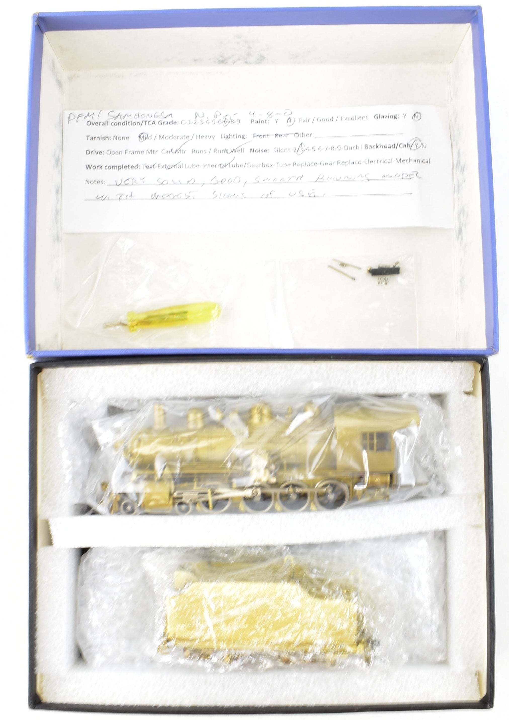 HO Scale Brass Samhongsa Northern Pacific Class X 4-8-0 Mastadon PFM Model