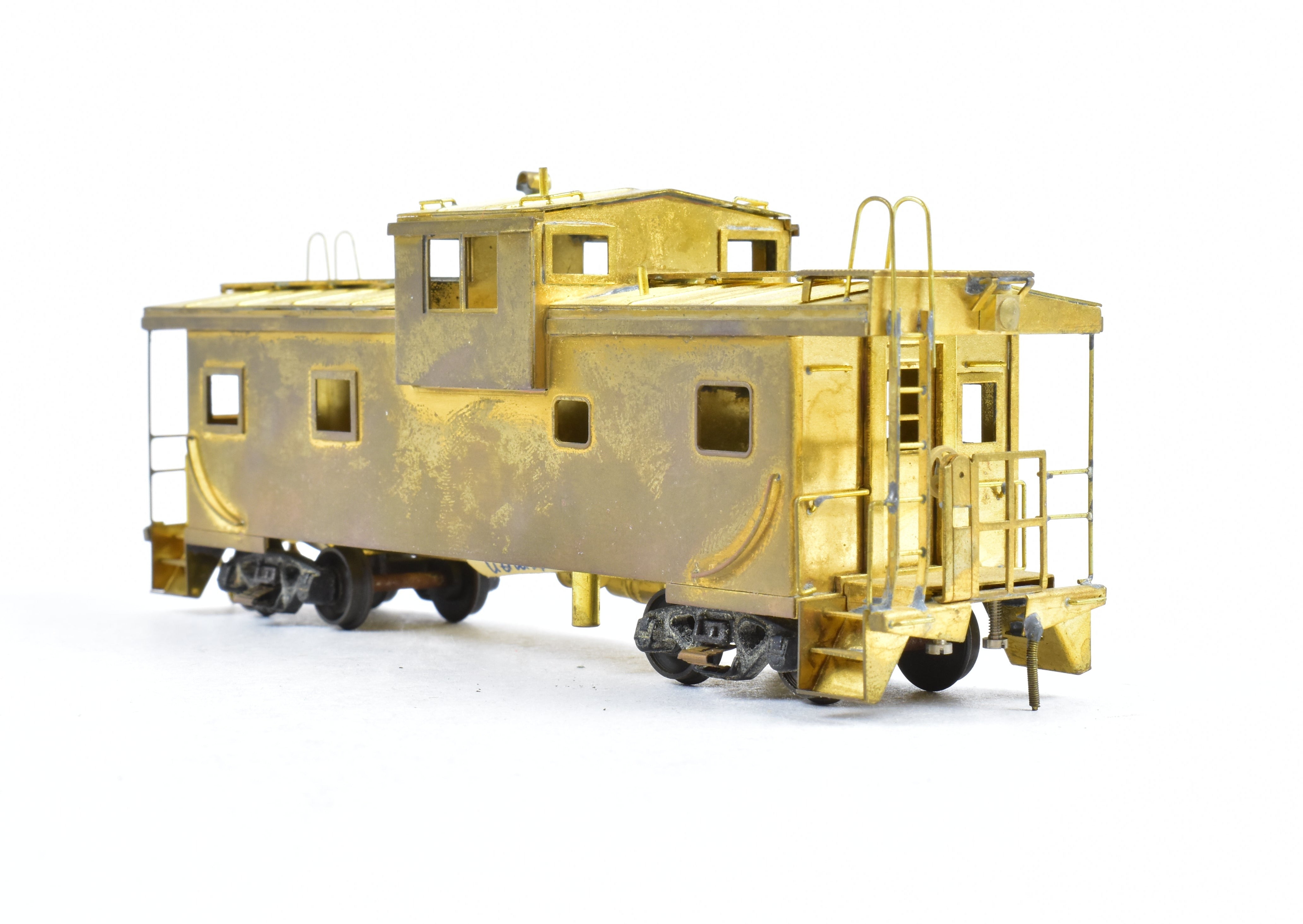HO Scale Brass Model Railroad Wide Vision Caboose by LMB Models Inc. for Various Roads, International Design