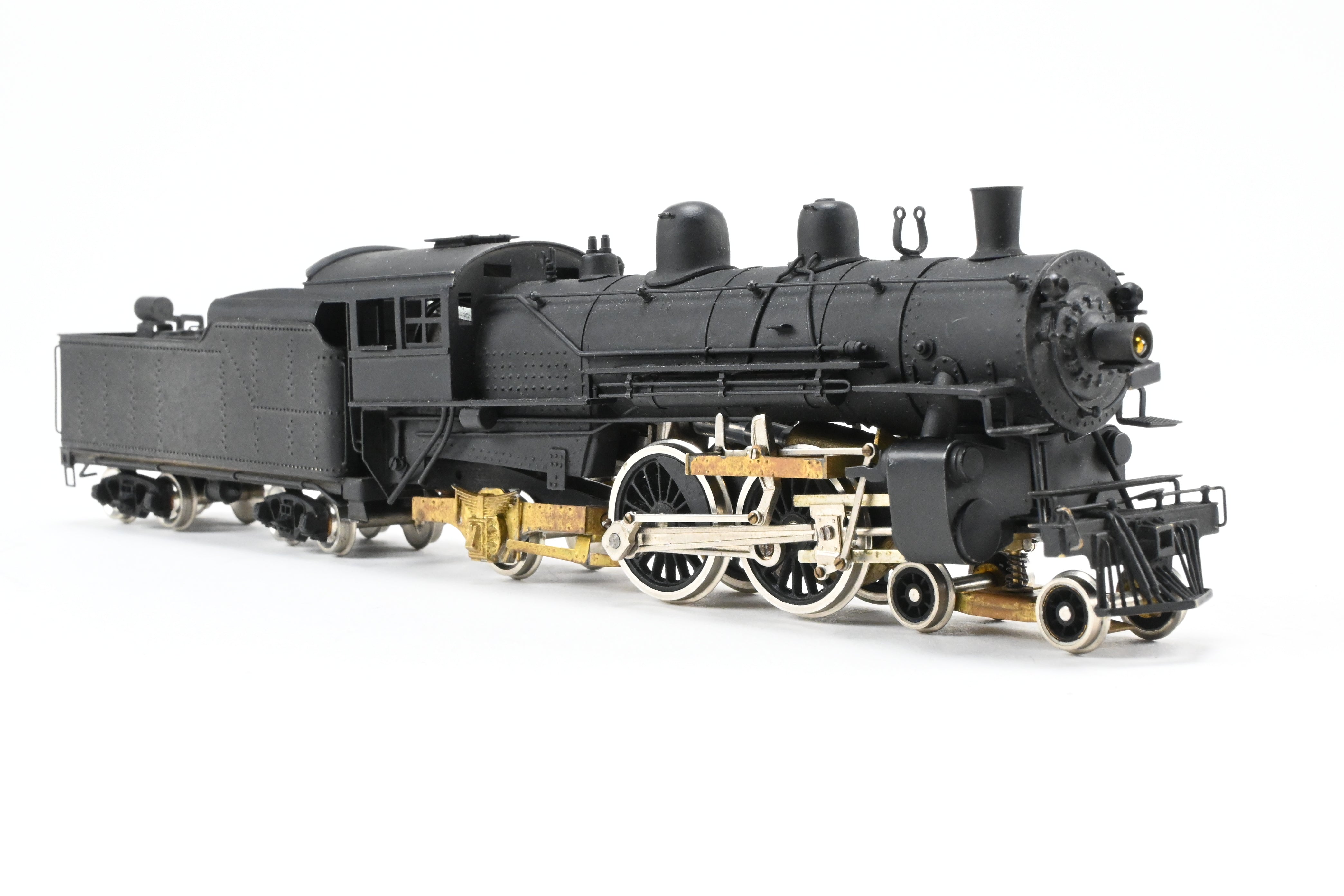 HO Scale Brass Pacific Fast Mail (PFM) Model - Tenshodo Chicago & Northwestern 4-4-2 Atlantic Locomotive with Custom Painting