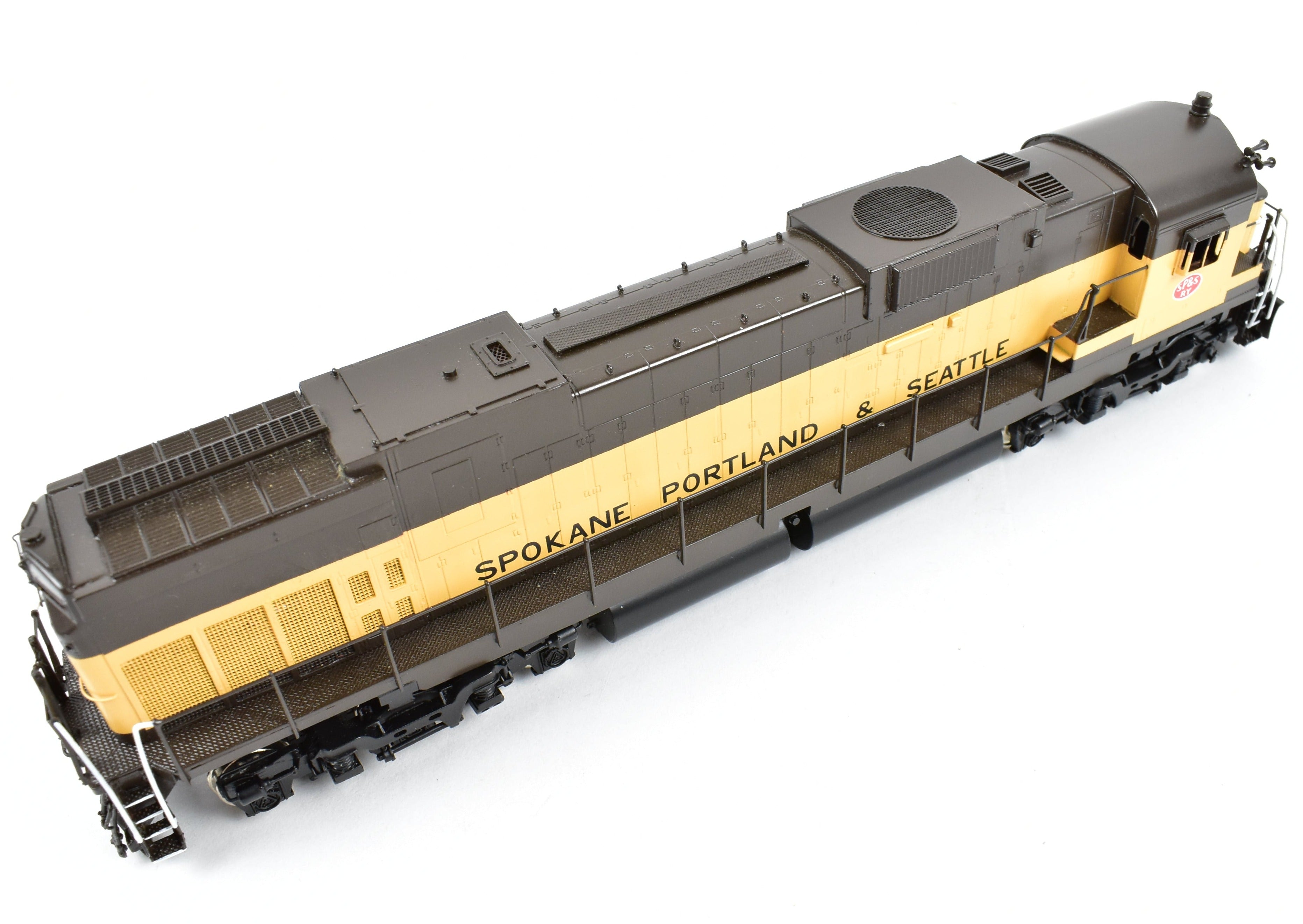HO Brass Oriental Limited SP&S Alco C - 636 Un - numbered Freight Locomotive