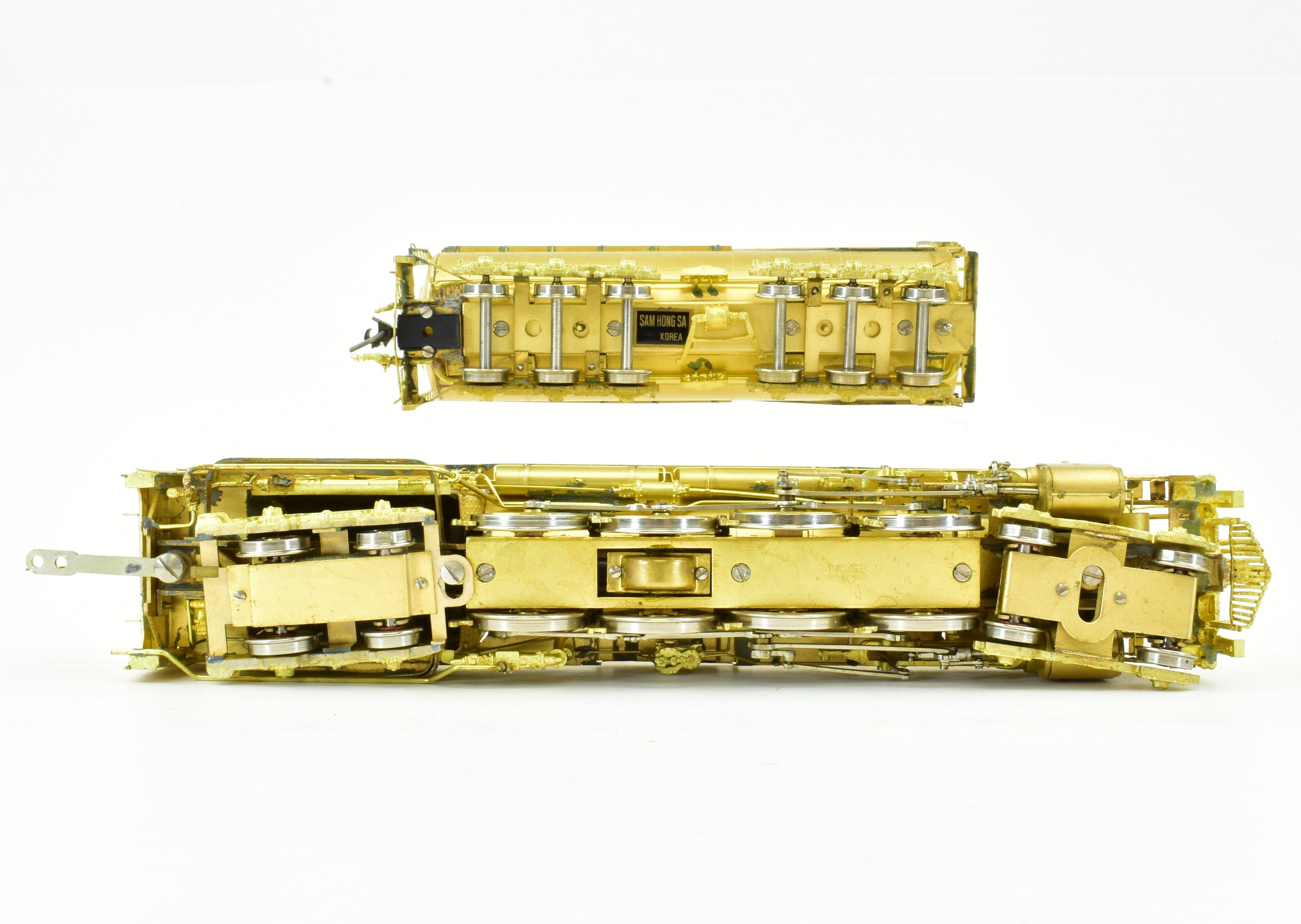 HO Scale Brass Oriental Limited Model Train - Grand Trunk Western U3a 4-8-4 Locomotive Replica