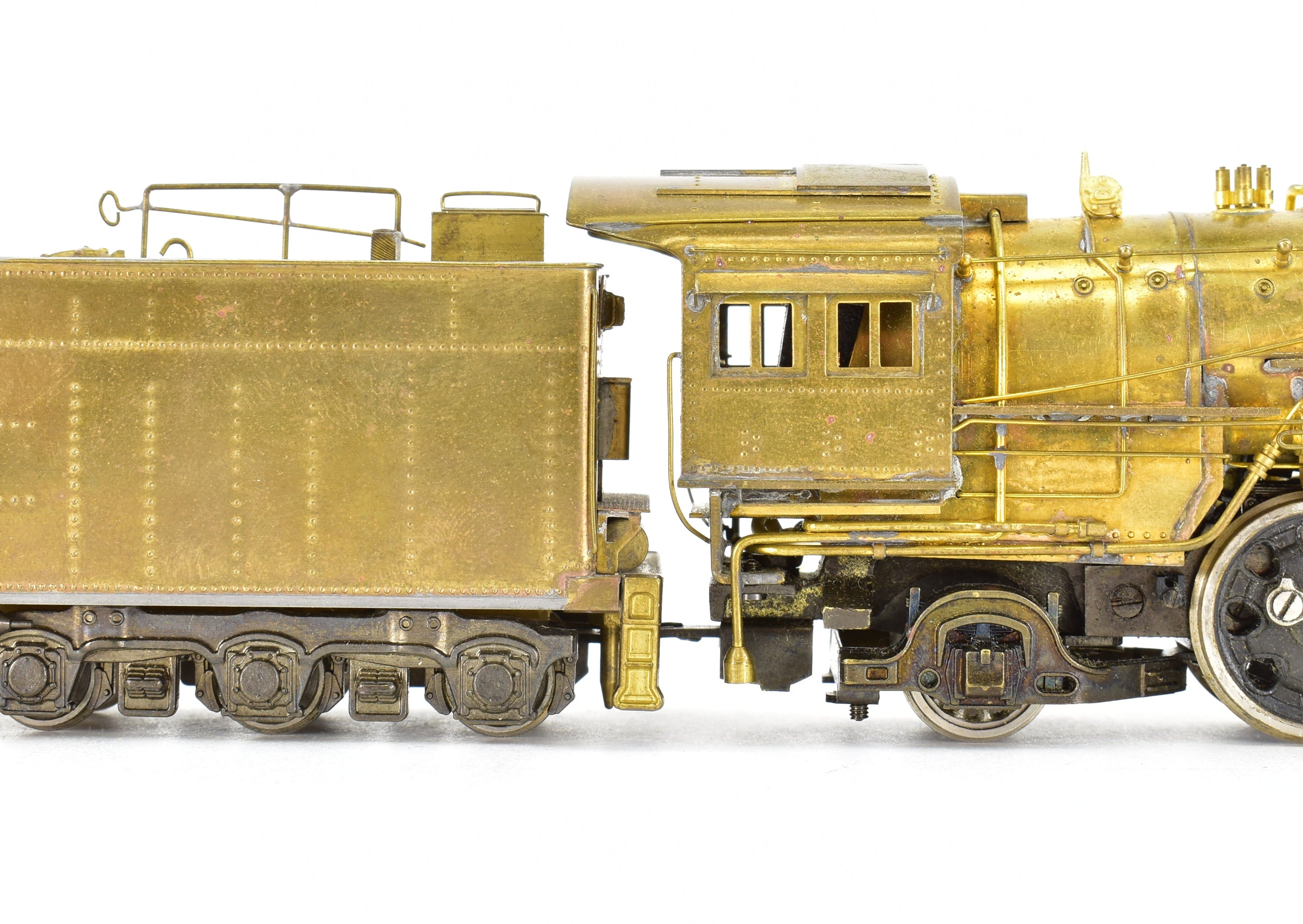 HO Scale Brass Max Gray ATSF - Santa Fe 4-6-2 Heavy Pacific Model Train