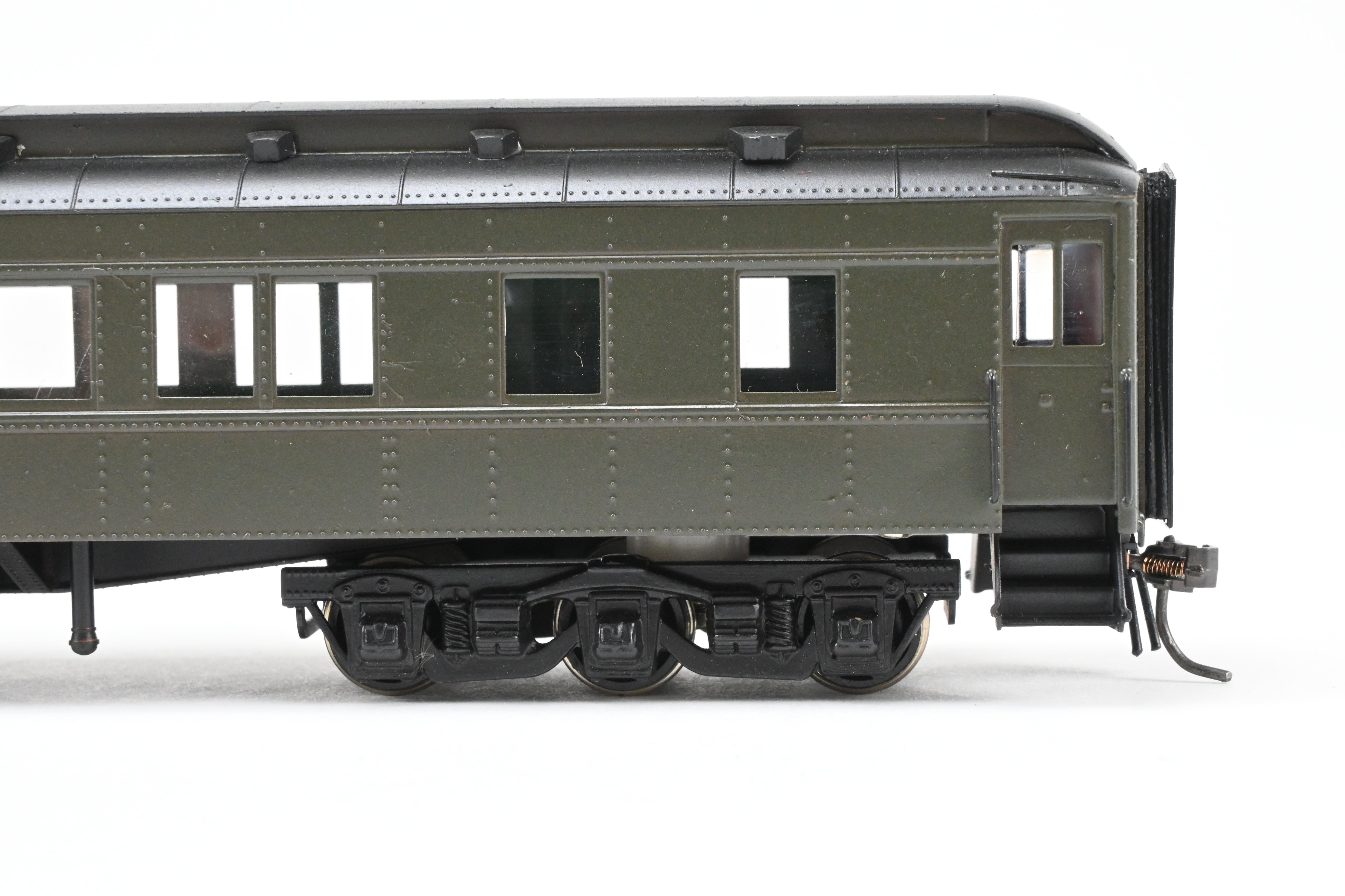 HO Scale Brass Soho Pullman Sleeper Model of Various Roads - Denver & Rio Grande Western Alpine Clover with 14 - Section HW Design