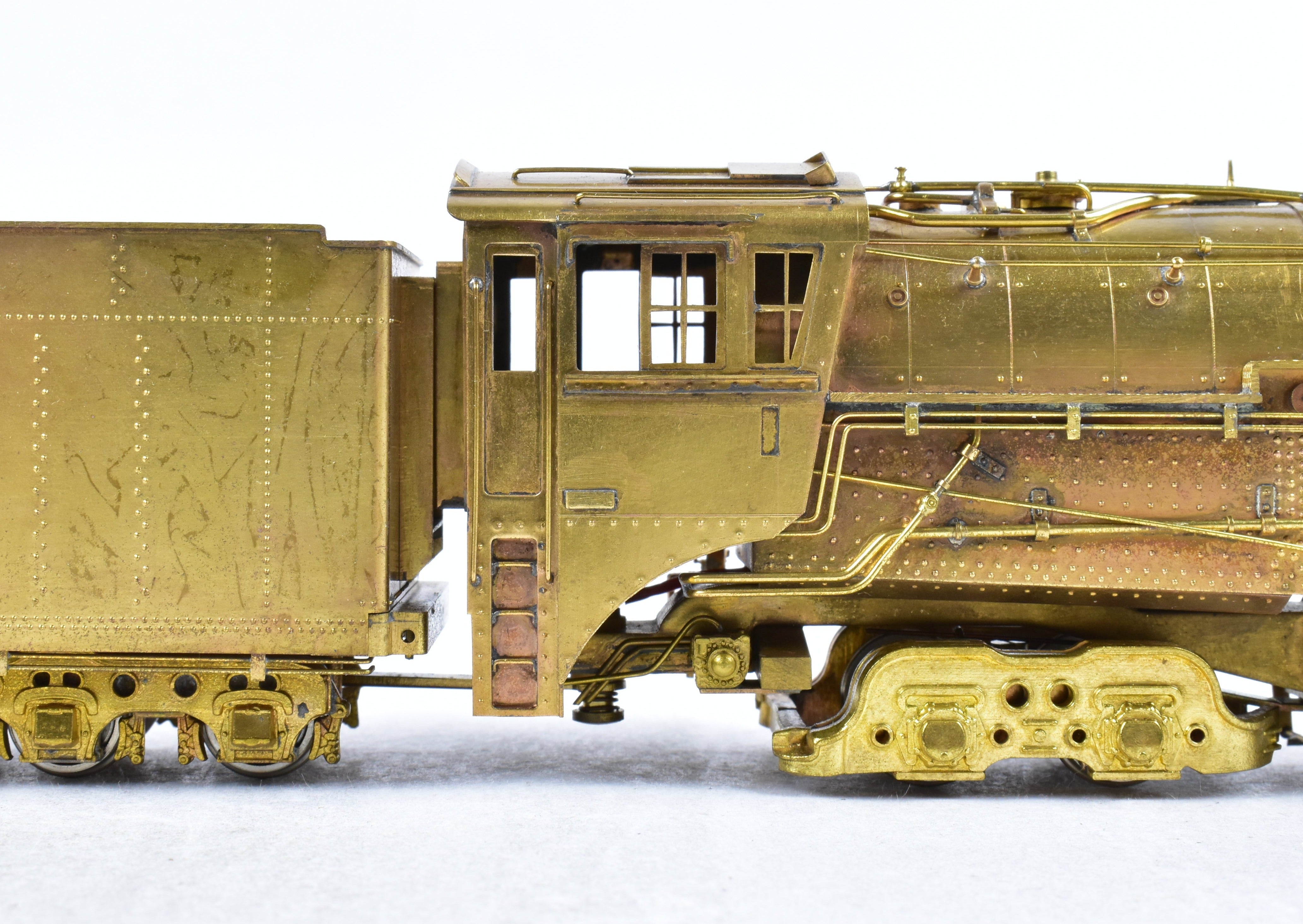 HO Scale Brass Pacific Fast Mail (PFM) Model Train - Toby CB&Q Burlington Route 4-8-4 Class O-5 Crown Model from 1969 Run