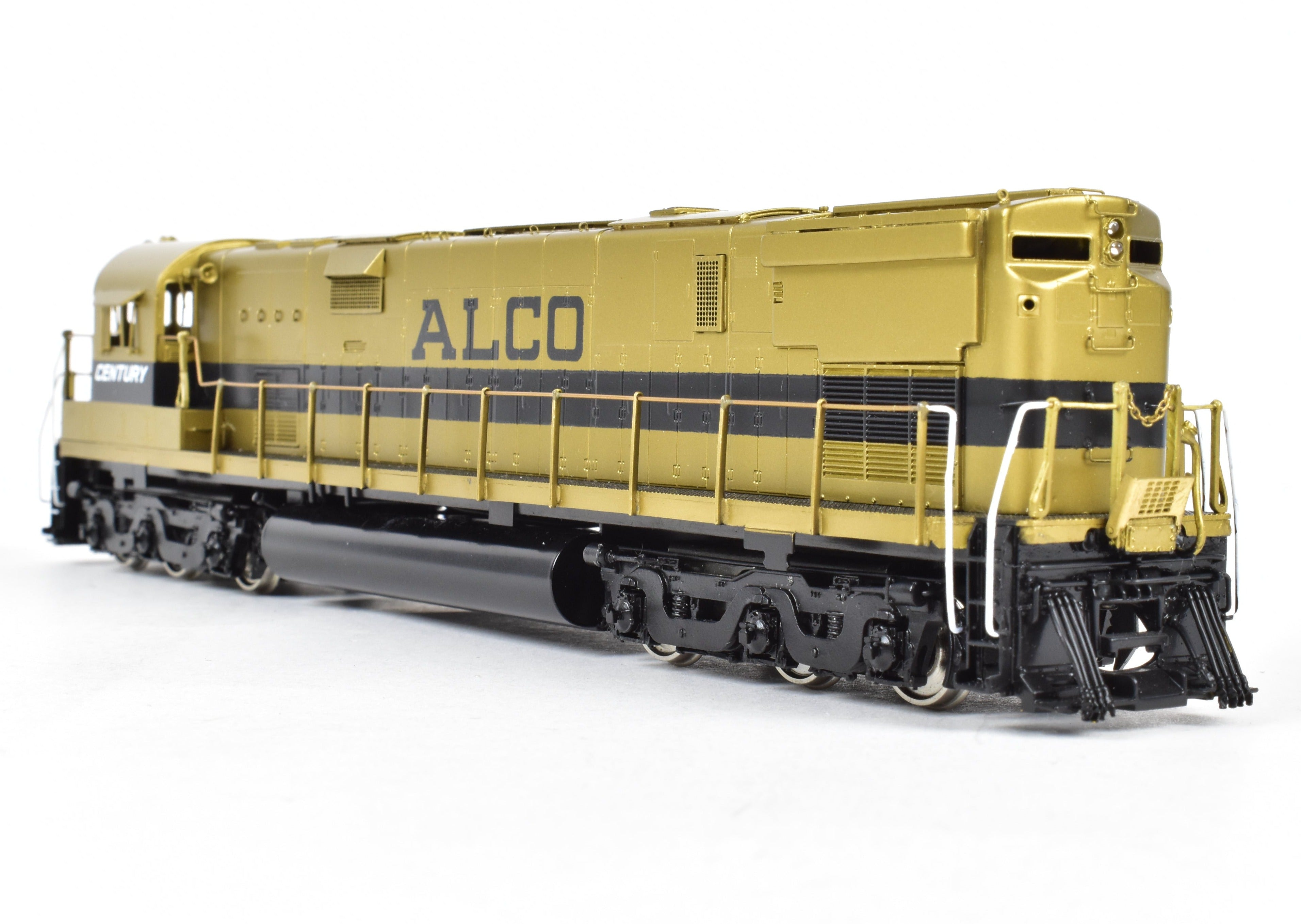 Brass HO-scale Southern Pacific Alco C-628 FP in Alco Demo Colors