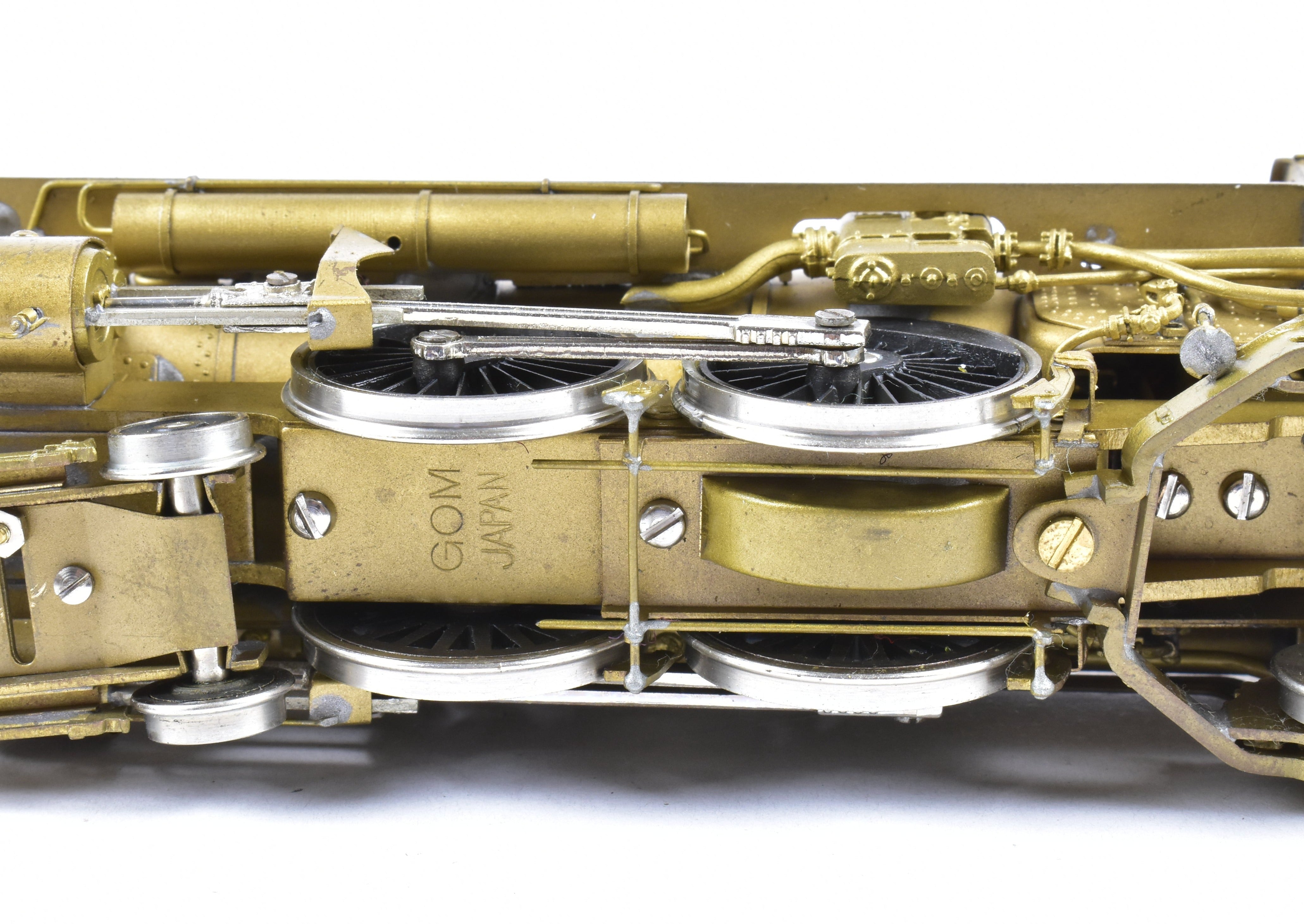 HO Scale Brass Pacific Fast Mail (PFM) Model Train - G. O. Model Works Southern Pacific A-3 4-4-2 Locomotive Replica