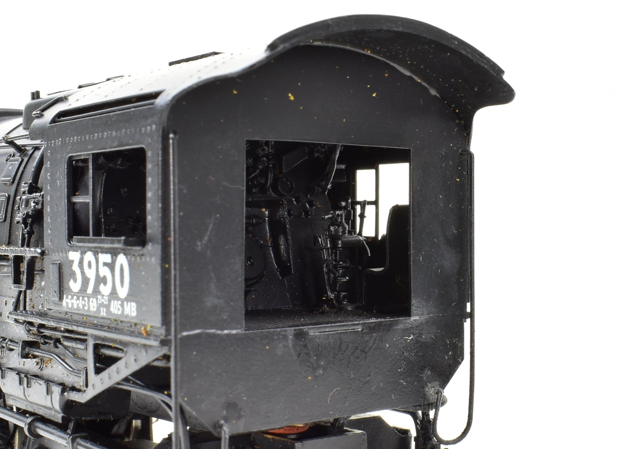 High - Quality HO Scale Brass PFM - Tenshodo Union Pacific 4 - 6 - 6 - 4 Challenger FP Model Train No. 3950
