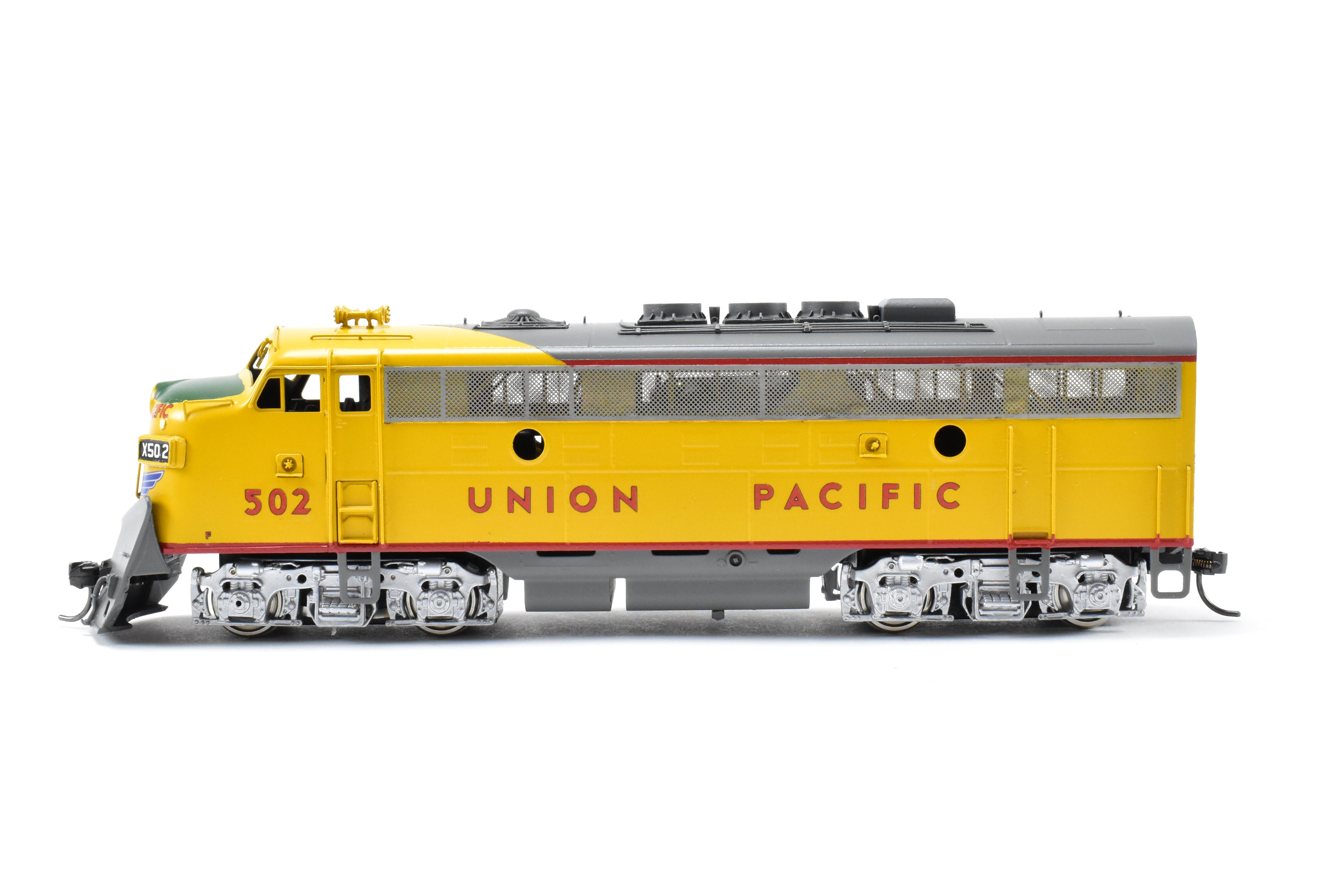 HO Brass Oriental Limited Union Pacific EMD F9MA Locomotive with Snowplow #502
