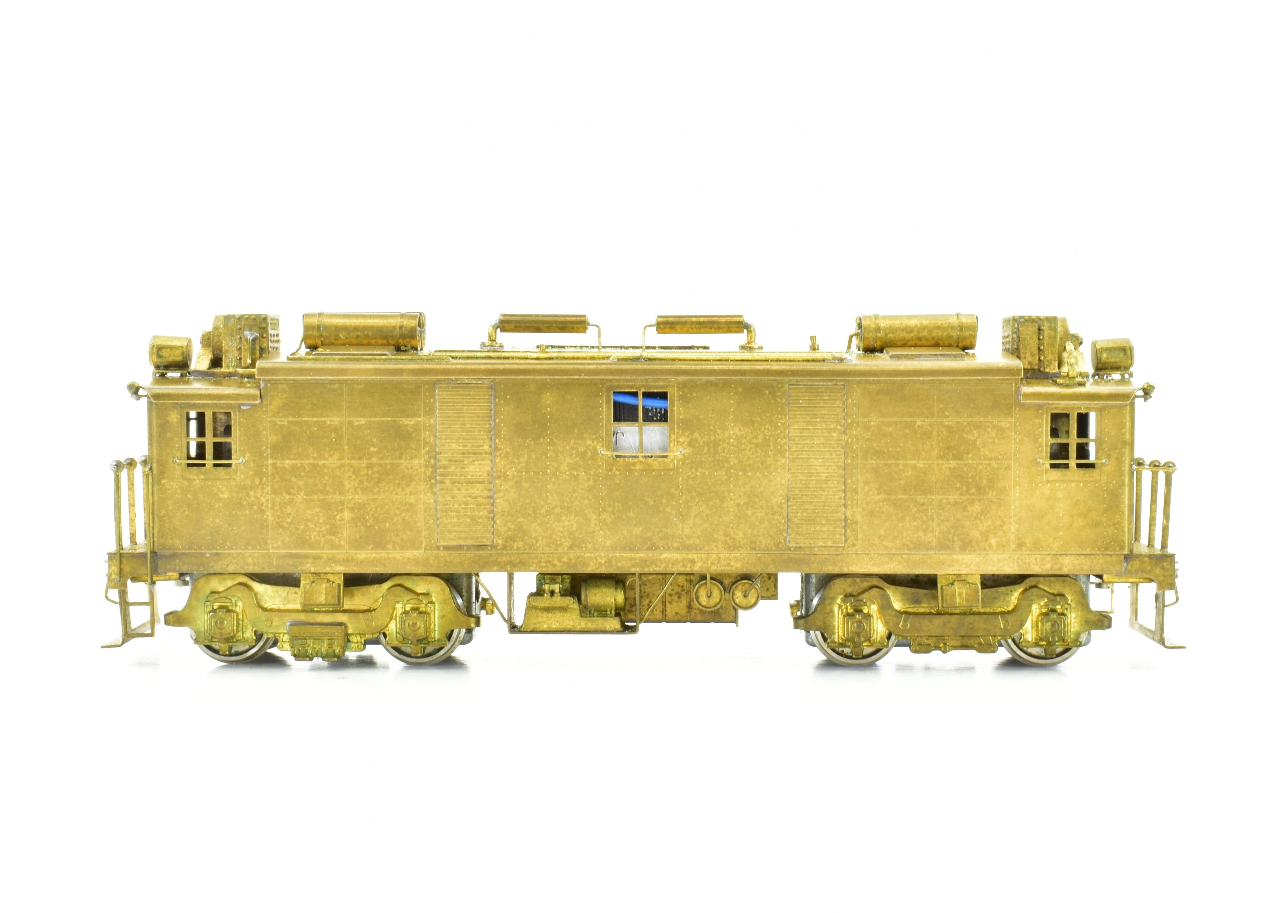 HO Scale Brass Model of New York Central Class DES - 3 Oil Electric Box Cab Locomotive, Custom - Made for NJ and NYC