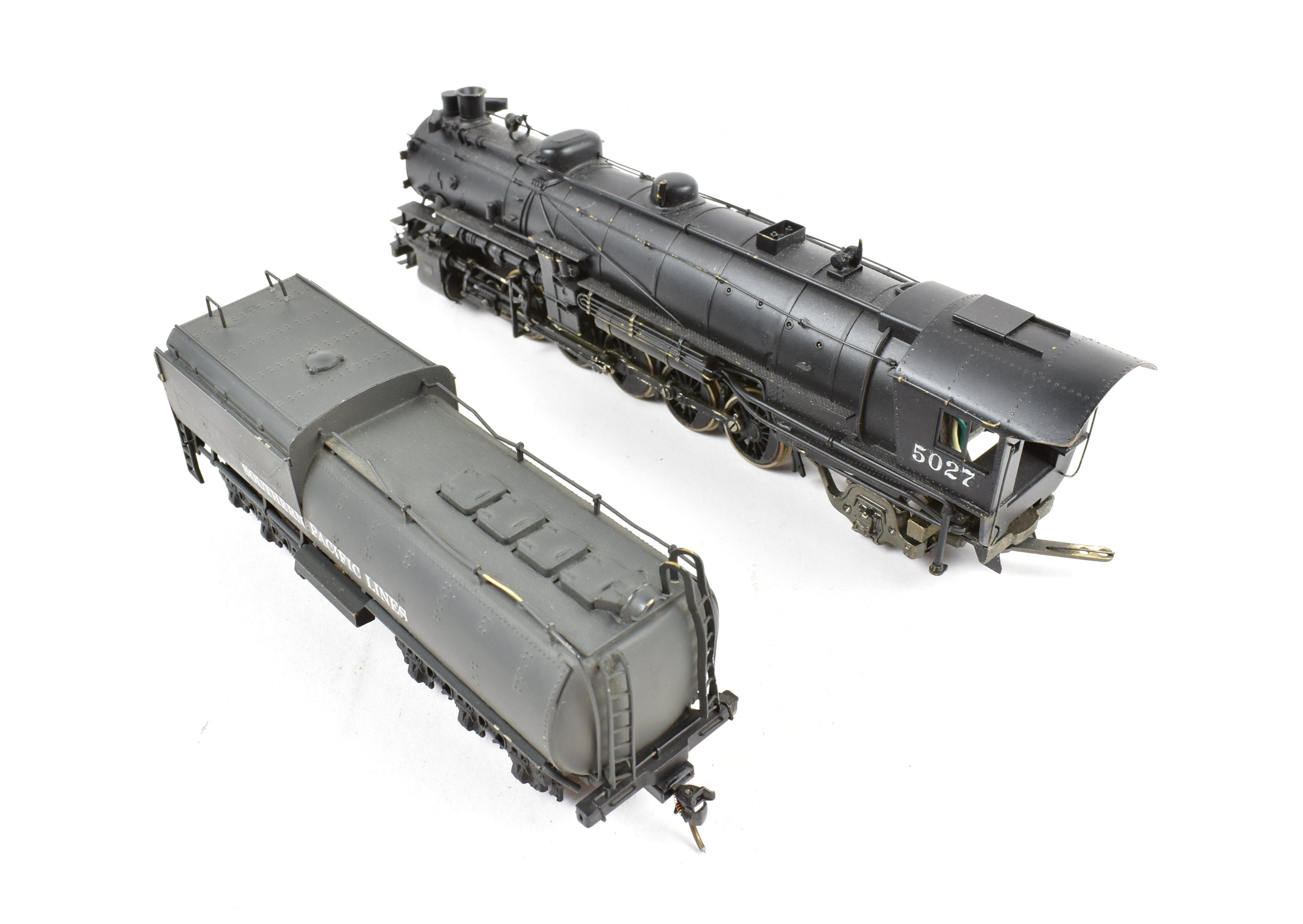 HO Scale Brass Max Gray Southern Pacific 5000 Class 4-10-2 SP-1 Locomotive Model with Custom Painted Finish