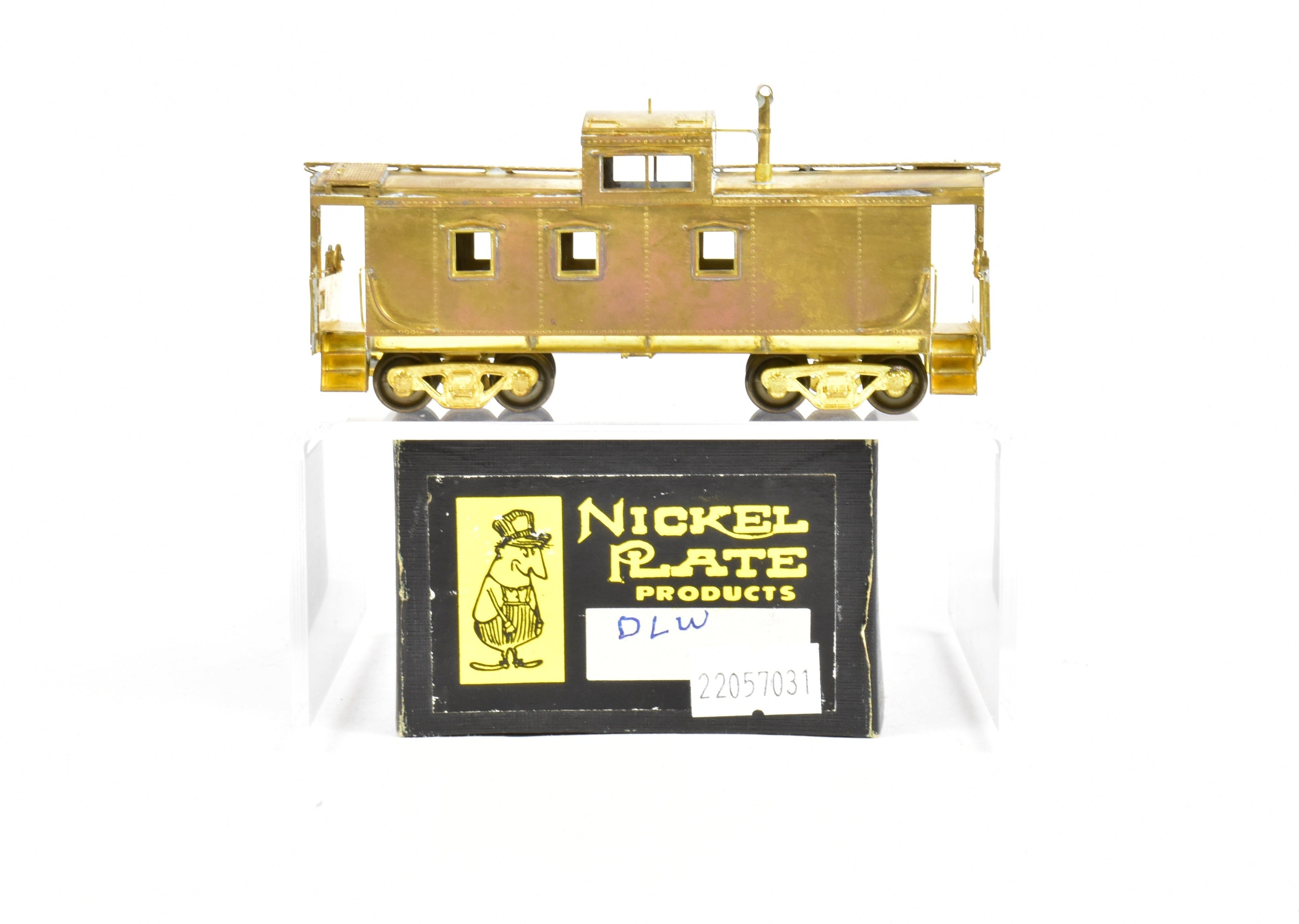 1975 HO Scale Brass Nickel Plate Products DLW Caboose from Japan
