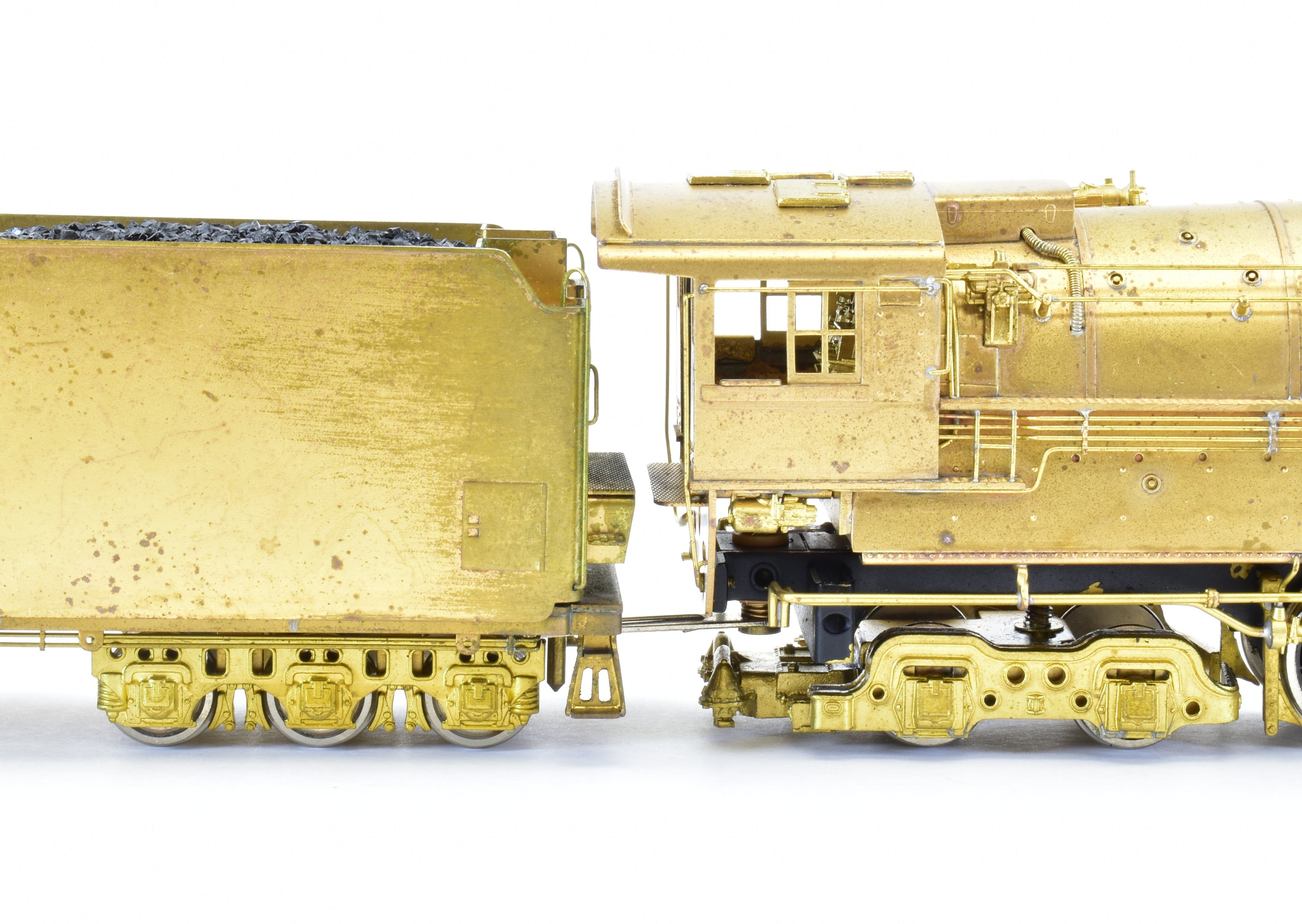 HO Scale Brass Model Train - PFM Fujiyama Northern Pacific Class Z - 5 2 - 8 - 8 - 4 Locomotive from 1969 Run with Crown Design