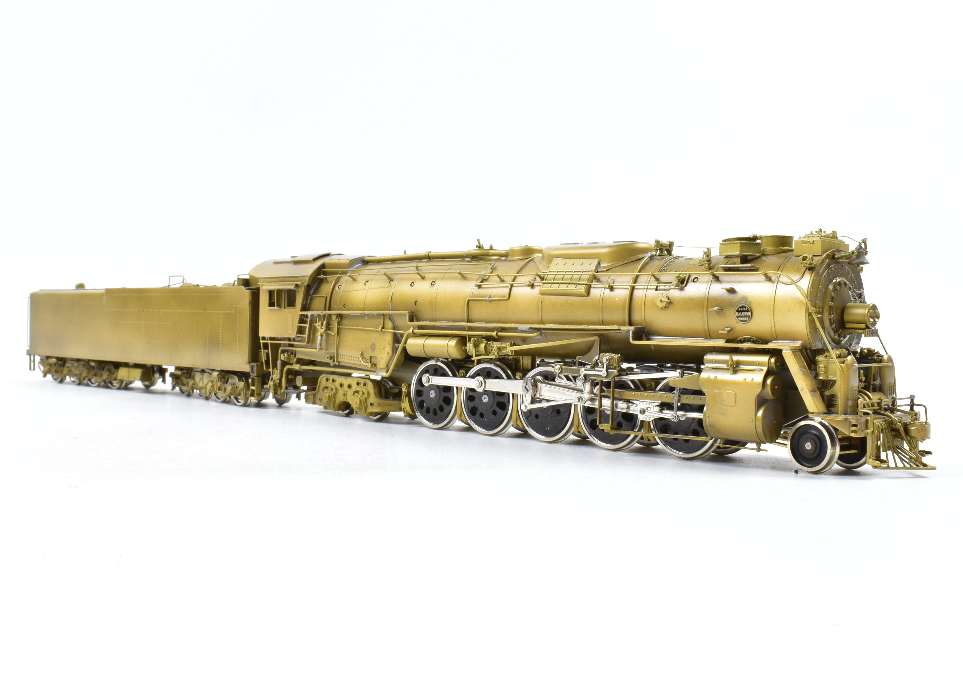 1982 HO Brass PFM - United ATSF Santa Fe 2-10-4 Late Version #5020 in ReBoxx