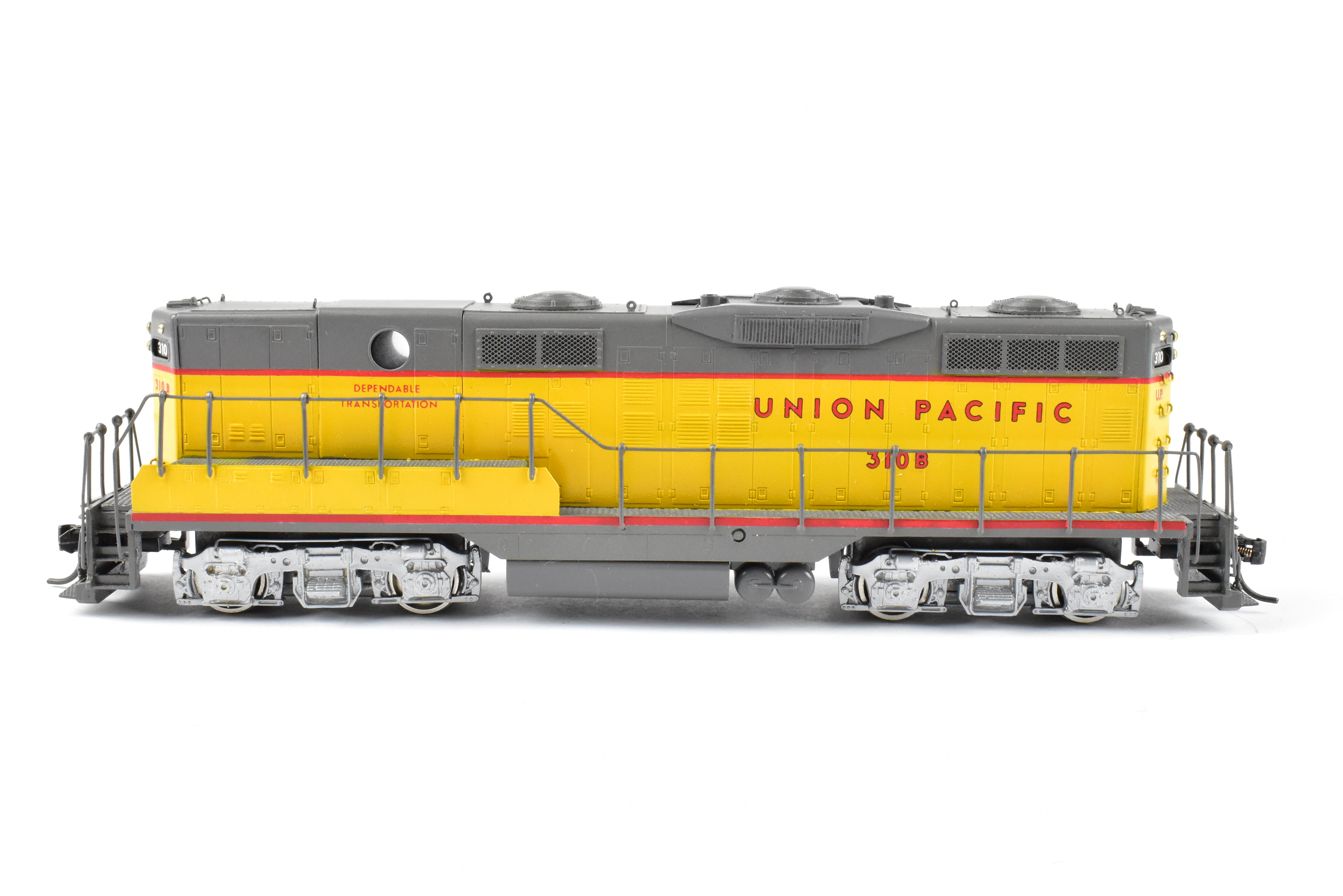HO Brass Oriental Limited Union Pacific EMD GP9 1750 HP Cabless B-Unit CP #310B