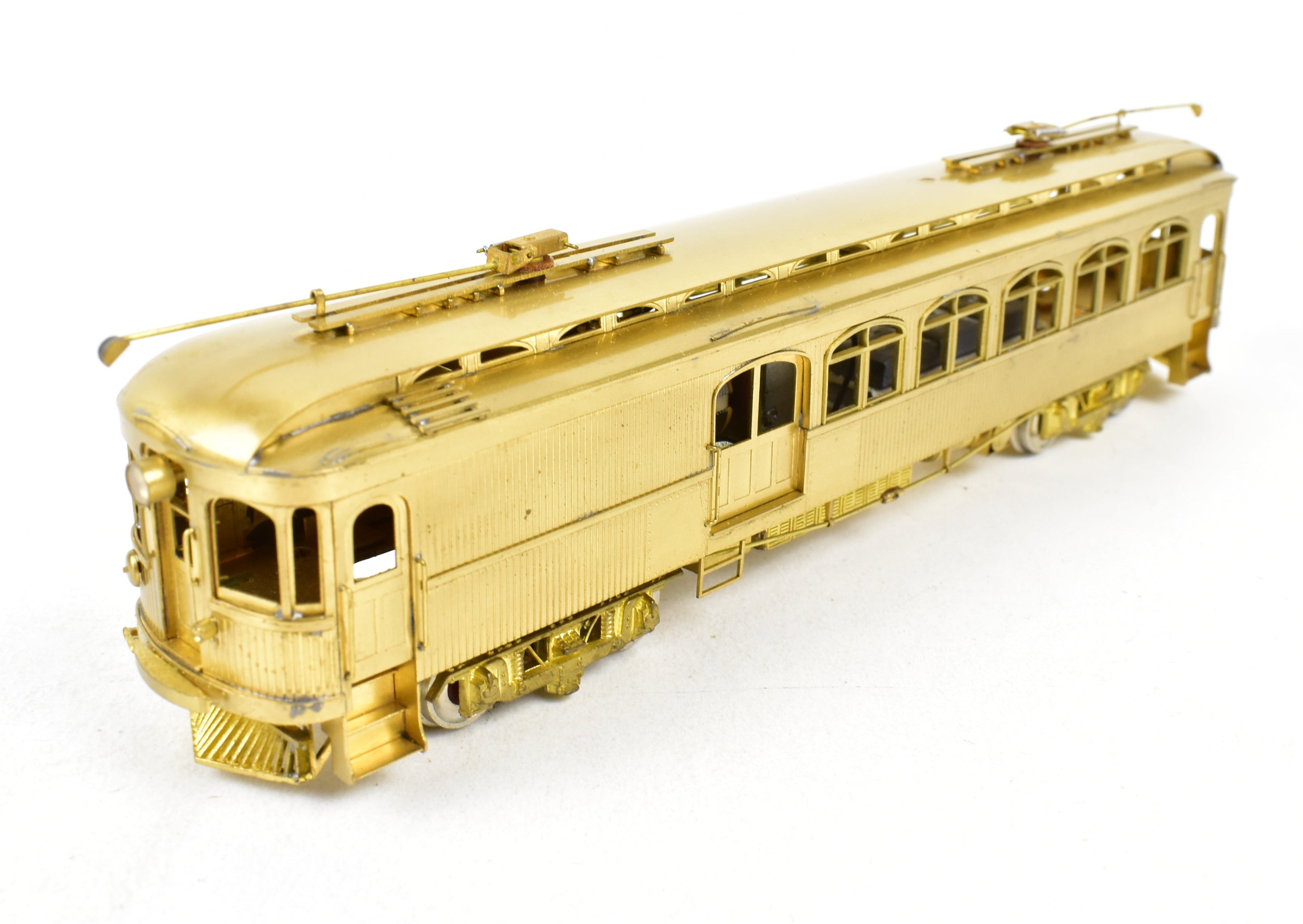 HO Scale Brass Suydam Sacramento Northern Niles Wood Interurban Combine Model with 5 Windows