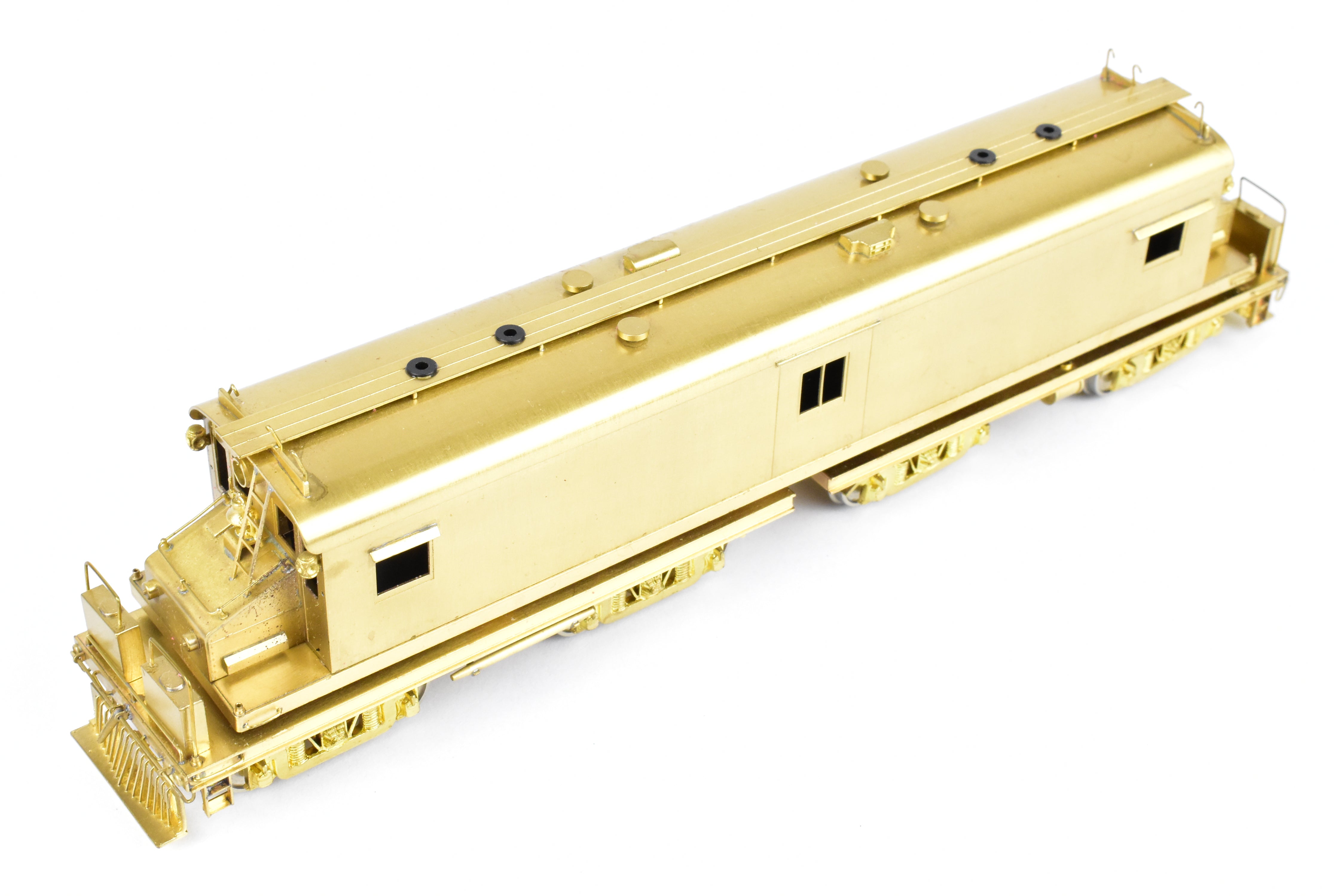 HO Brass Milwaukee Car Works CNS&M North Shore Line 4-Truck Electric Freight Motor #458
