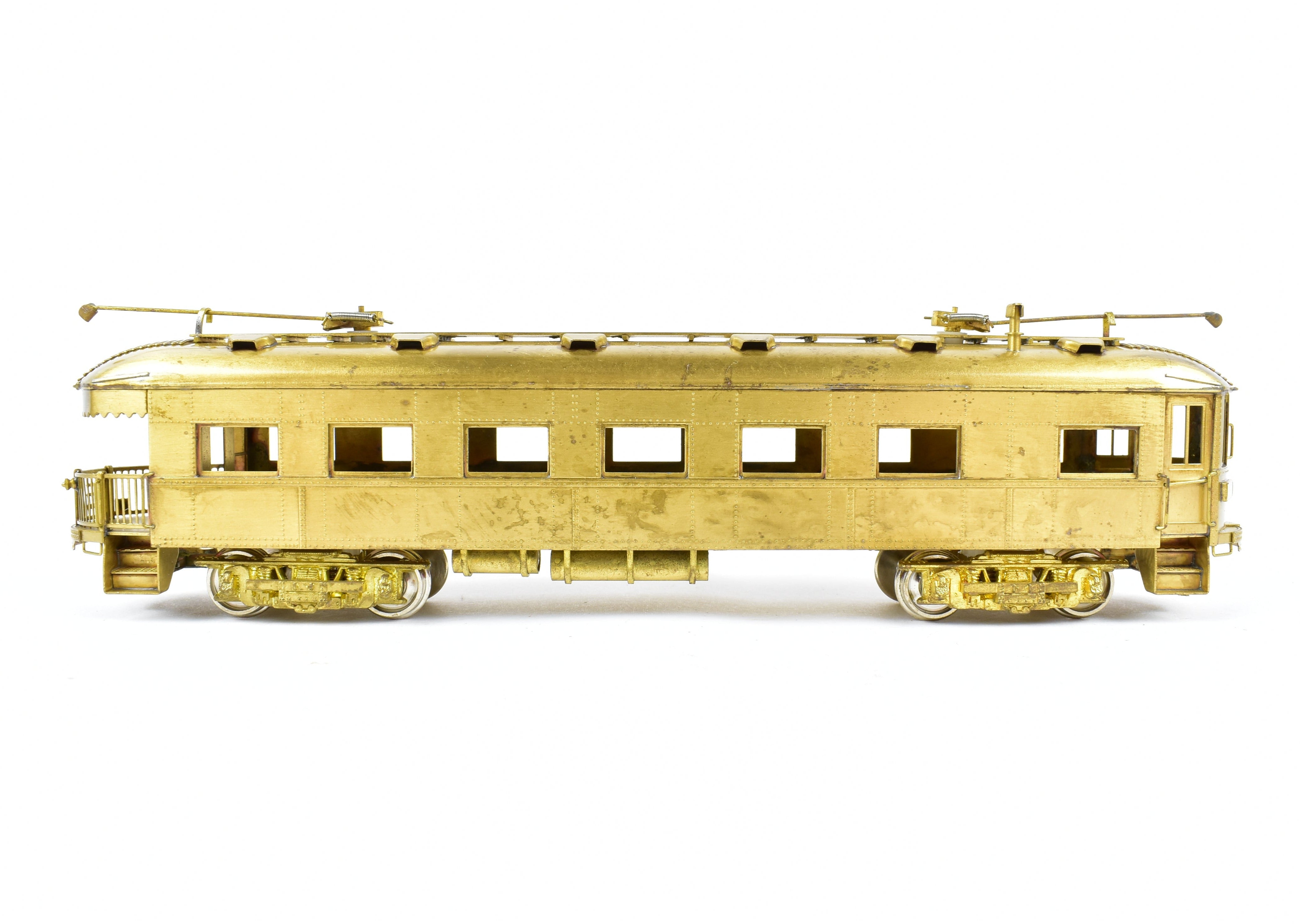 1978 HO Brass MTM Midwest Trolley Museum CNS&M North Shore Line No. 410 Parlor Observation Unpowered Trailer