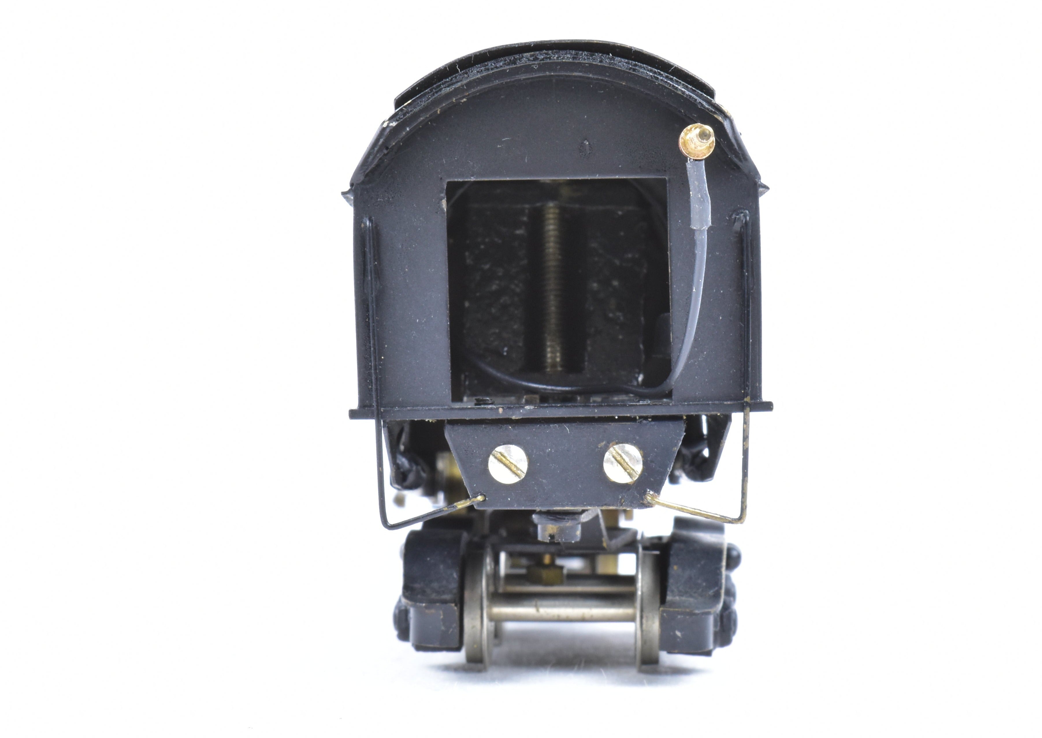 Handmade HO Scale Brass Pacific Fast Mail Model Train - Union Pacific 4-8-4 FEF-2, Painted Black, Mid-1950s, One of Three Limited Edition