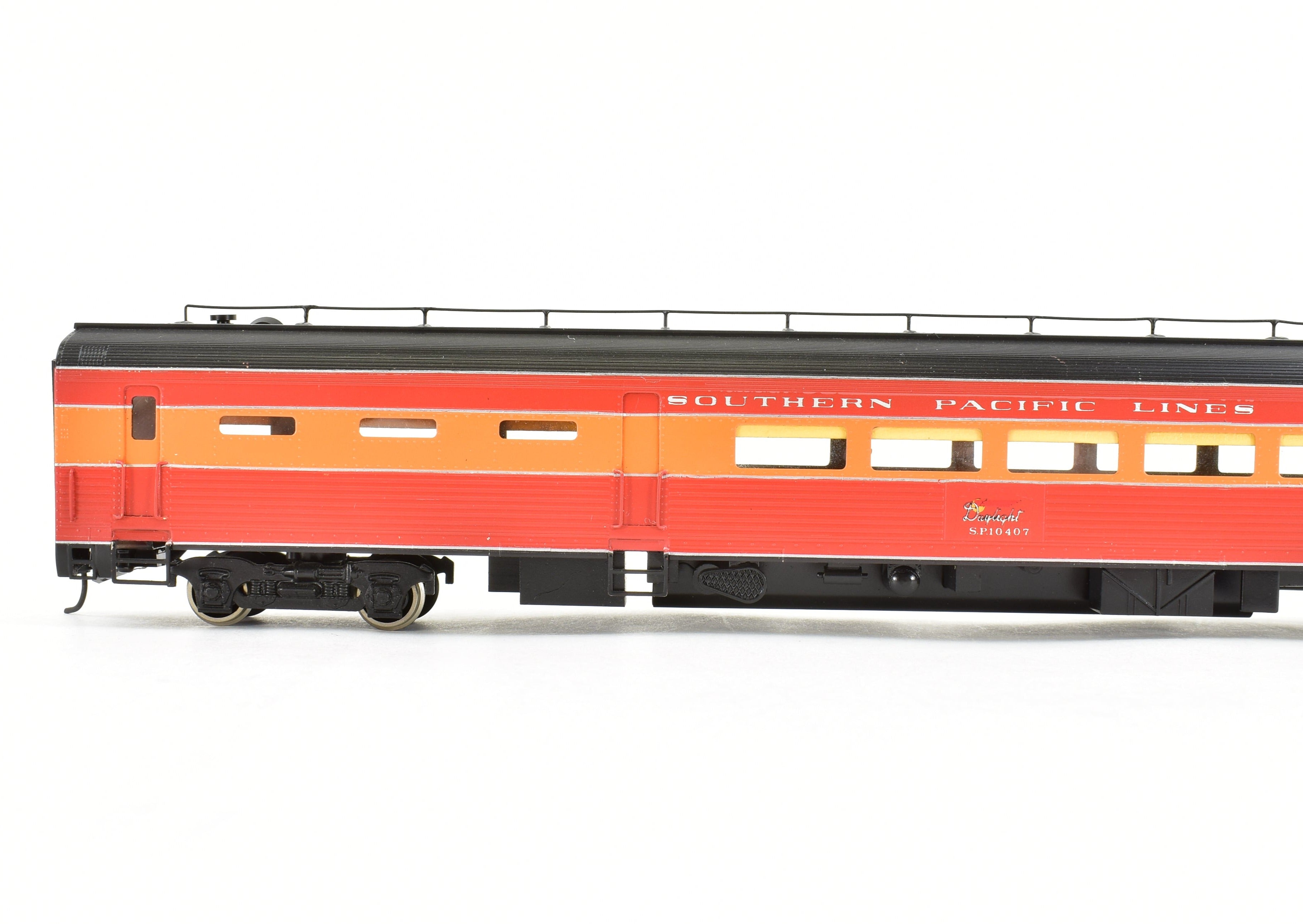 Custom - Painted HO Scale Brass Soho Southern Pacific #10407 Coffee Shop Tavern Model