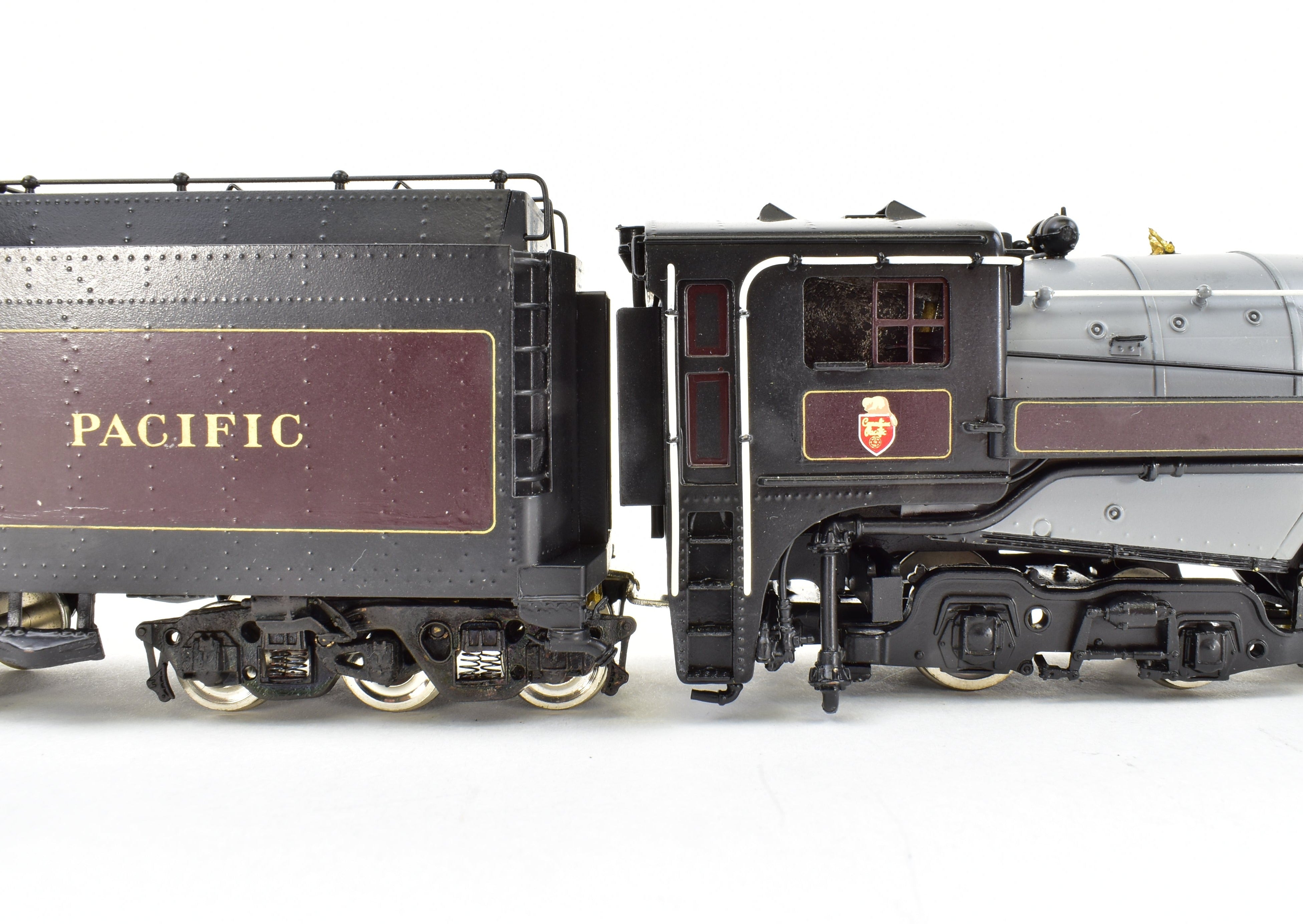 High - Quality HO Scale Brass PFM - Tenshodo Canadian Pacific Railway 4 - 6 - 4 Class H - 1e #2860 Royal Hudson Model Locomotive for Railway Enthusiasts