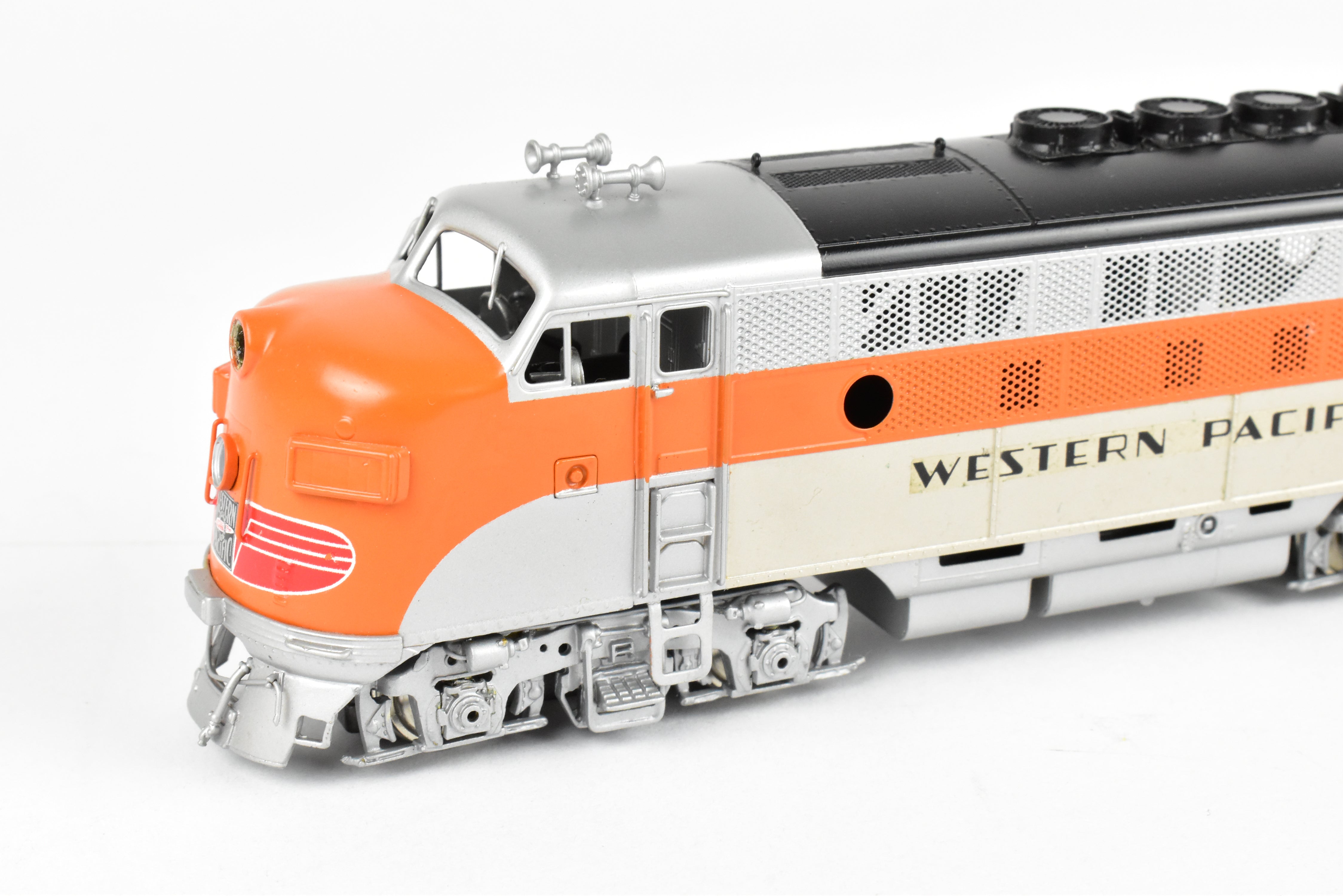 HO Brass Oriental Limited Western Pacific EMD F3A/F3A Phase II Set, 1500 HP, Factory Painted