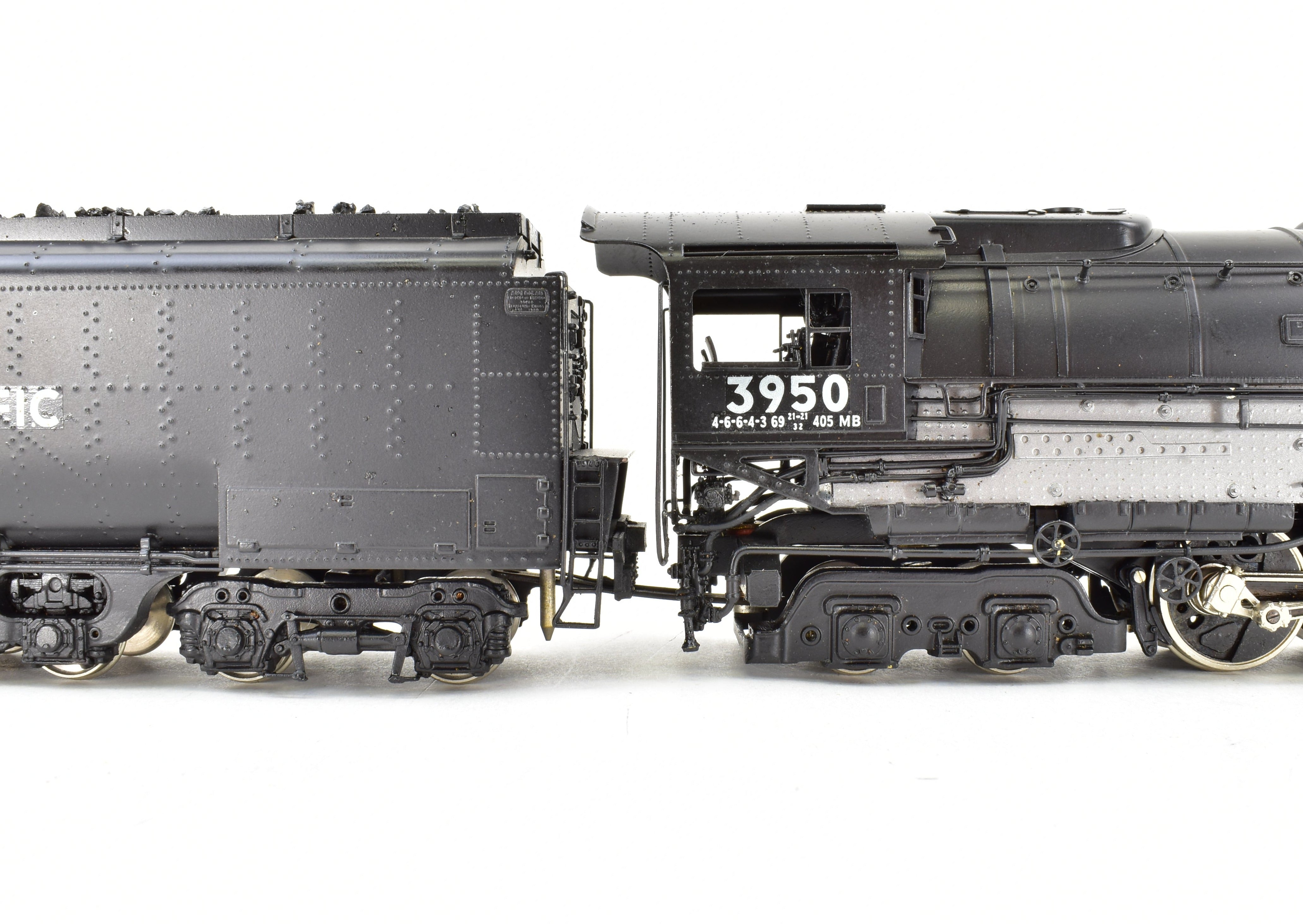HO Scale Brass PFM - Tenshodo Union Pacific 4-6-6-4 Challenger 1975 Crown Steam Locomotive Model