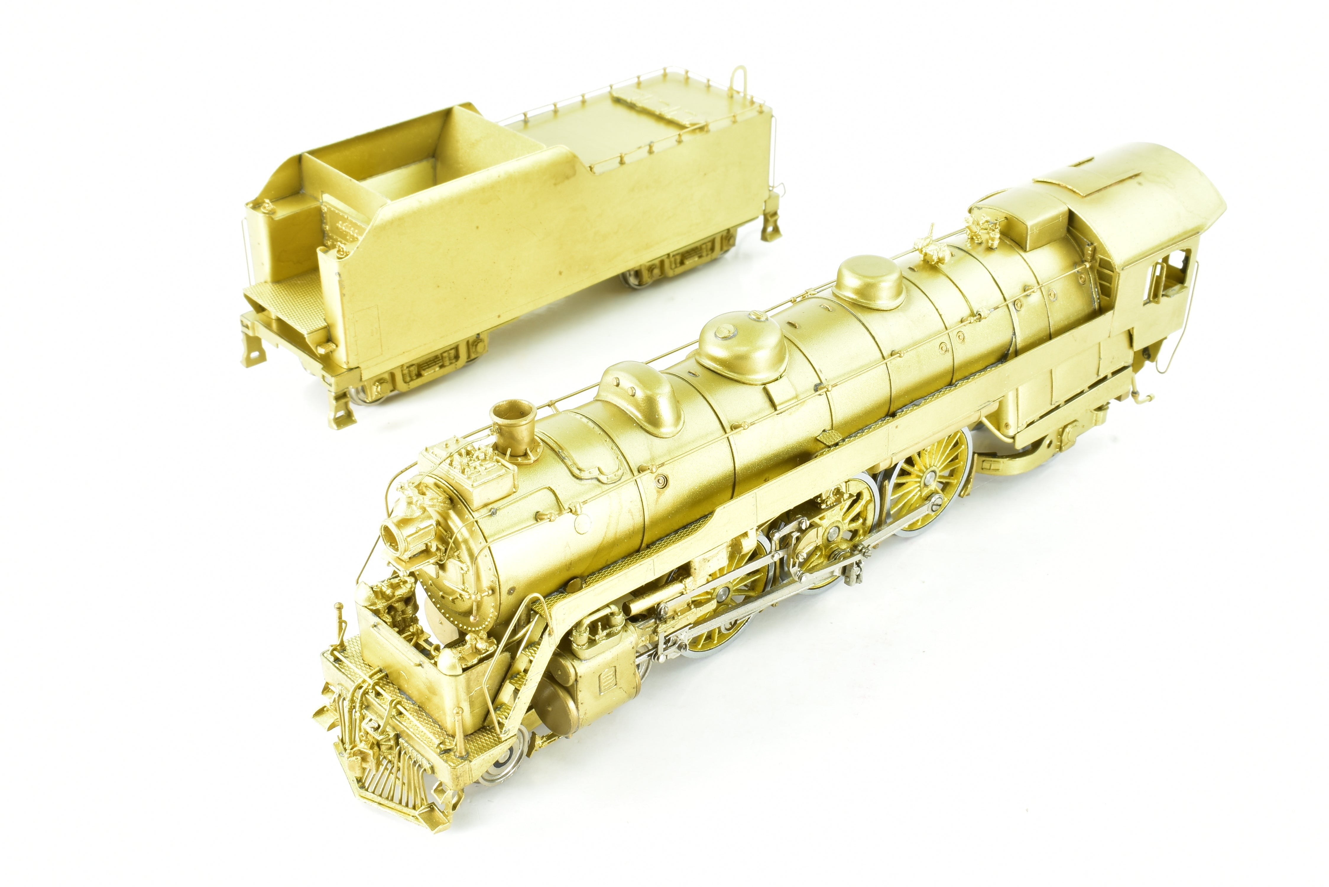 HO Scale Brass Model Train - NJ Custom Brass Reading Class G - 3 4 - 6 - 2 Pacific Locomotive